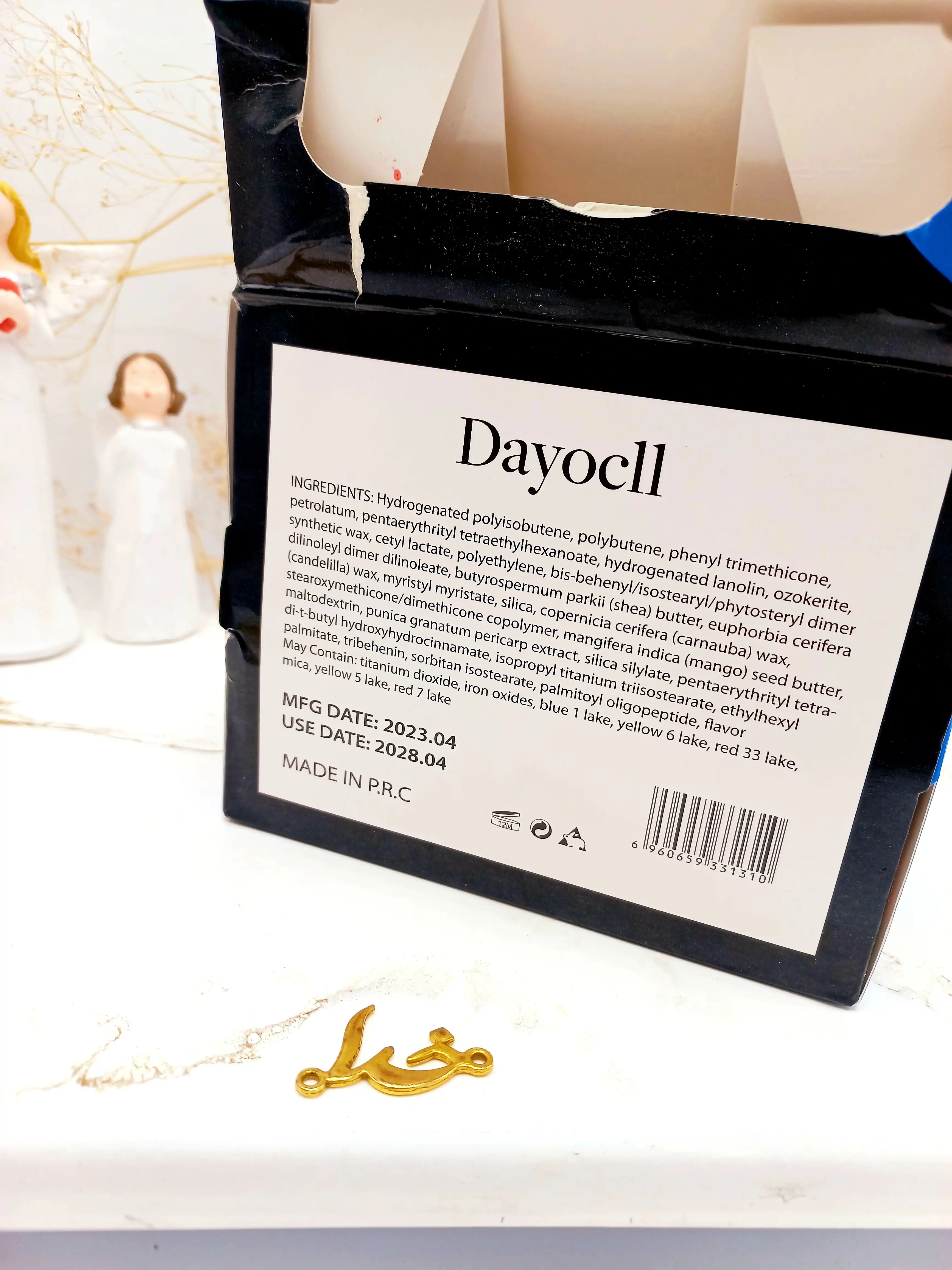 پک 6 تایی رژ جامد مات دایسل پیچی کیفیت عالی Dayocll کد LD02