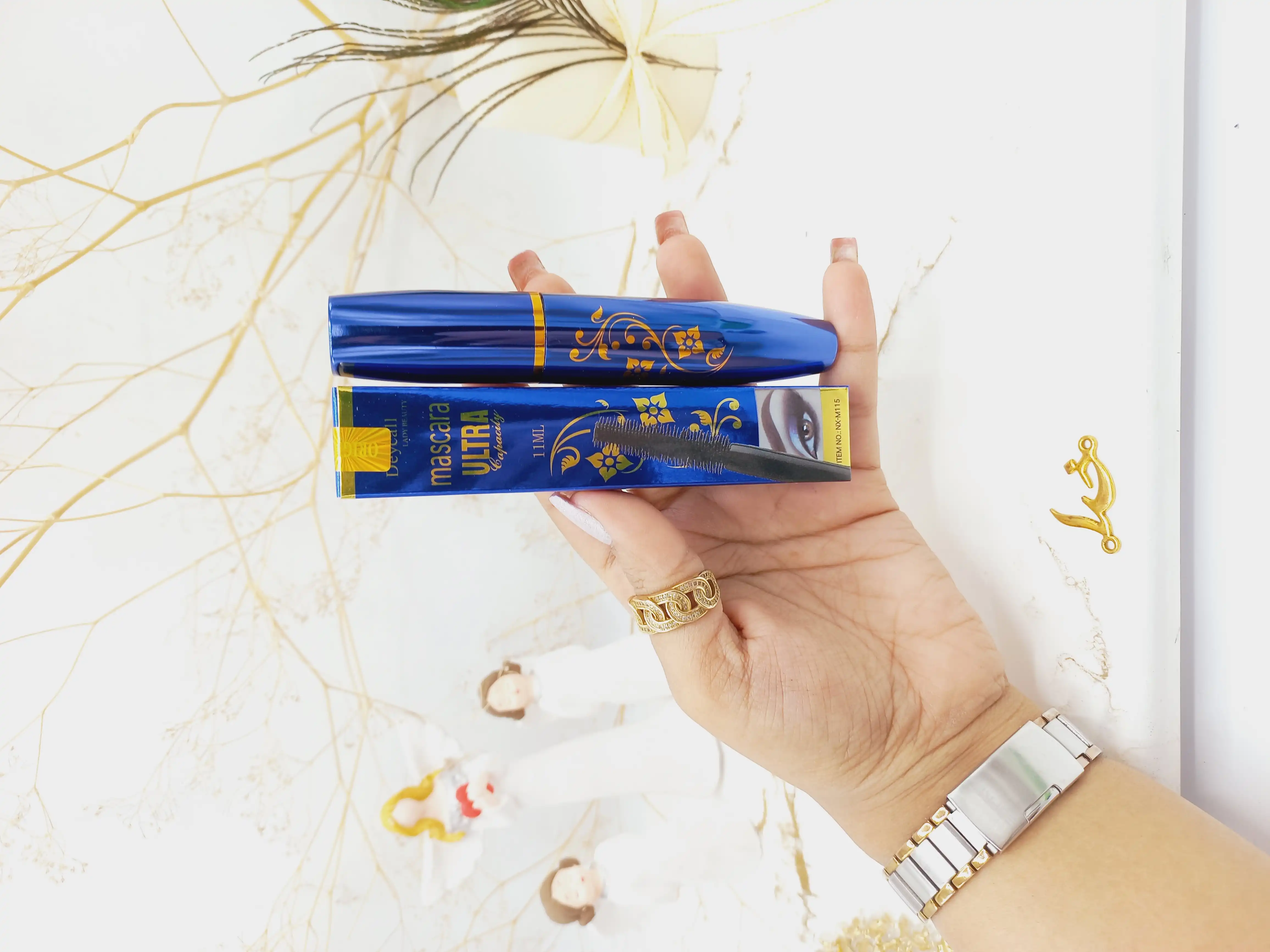 ریمل ژله ای 7D پوکه فلزی دایسل اصلی DeCarlo کد 5345