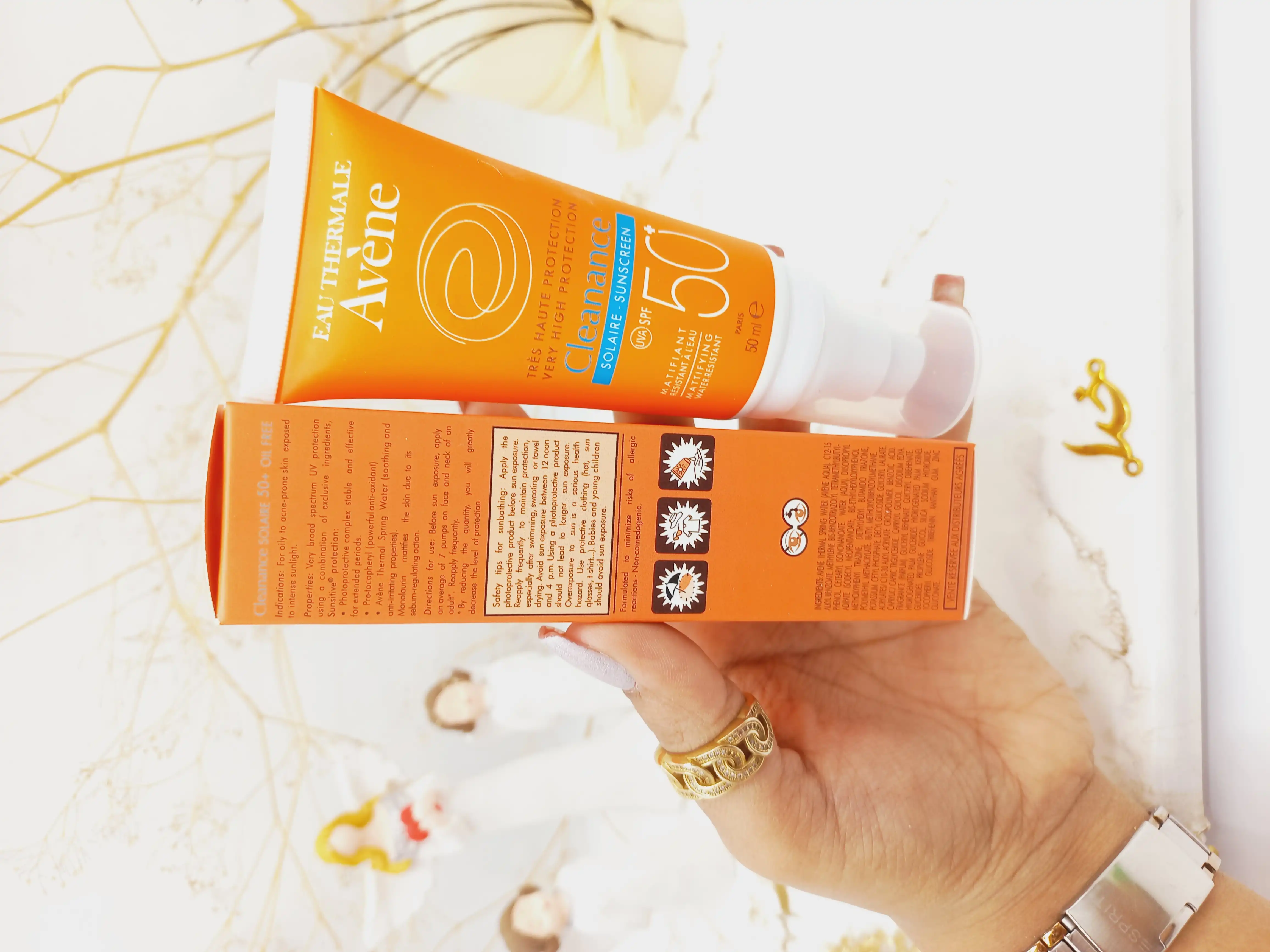 امولسیون ضد آفتاب کلینانس اون Avene SPF50  کد8767