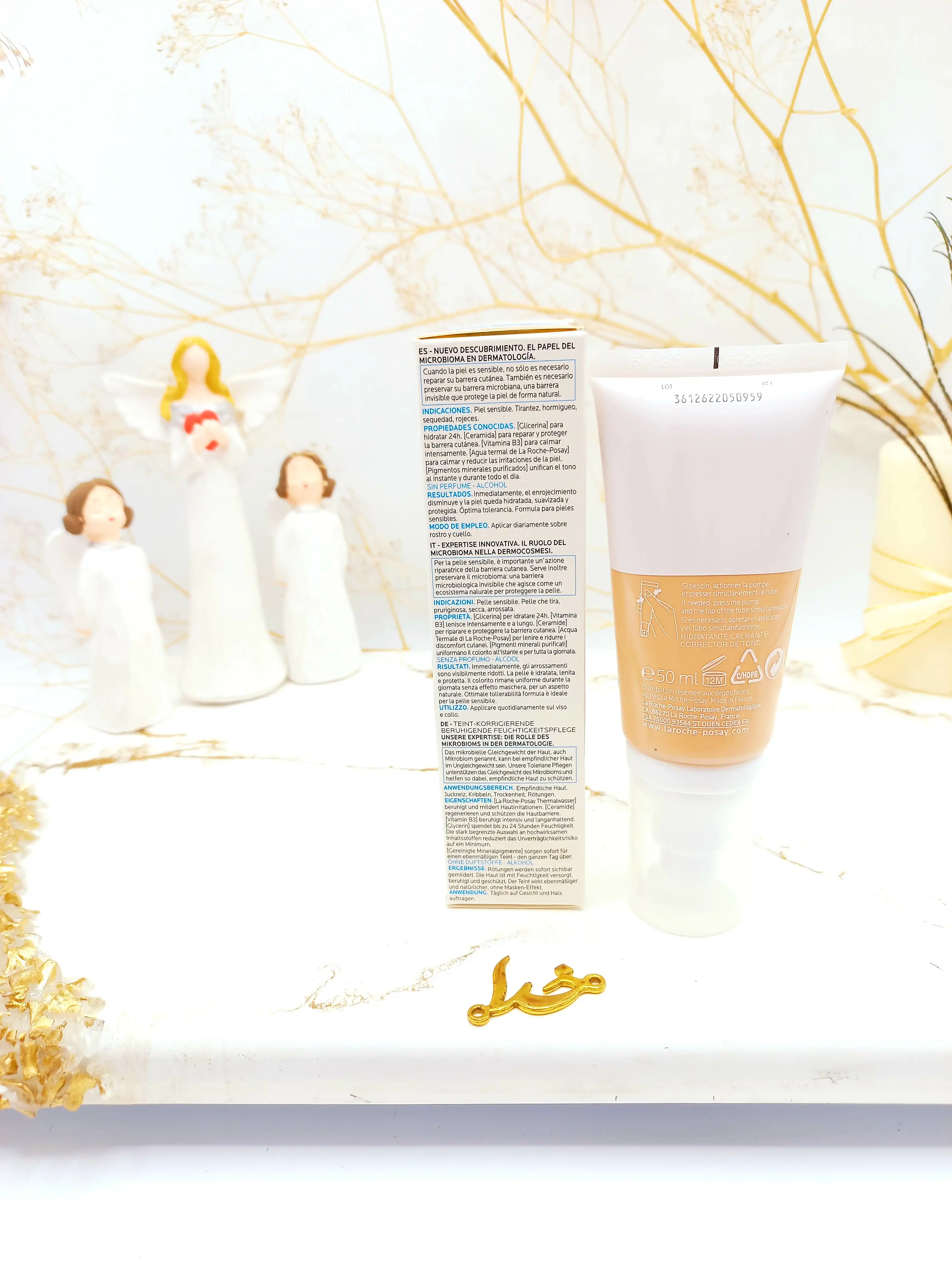 کرم مرطوب کننده رنگی لی تینت تولرین لاروش پوزای LA ROCHE POSAY  50ml کد 8667