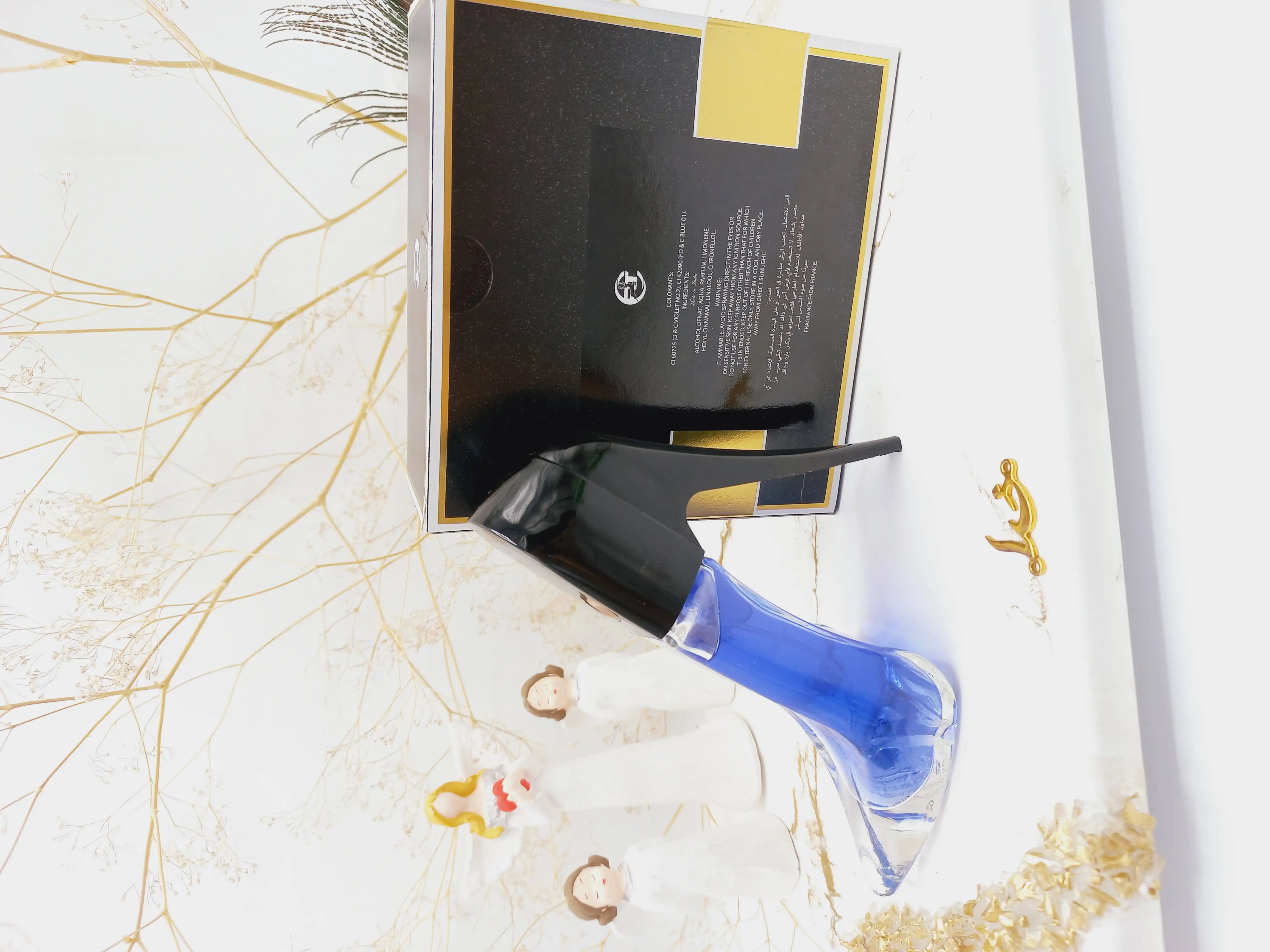 ادکلن زنانه خوشبو کفش آبی GIAMOUR HEELS  90ml کد 30019