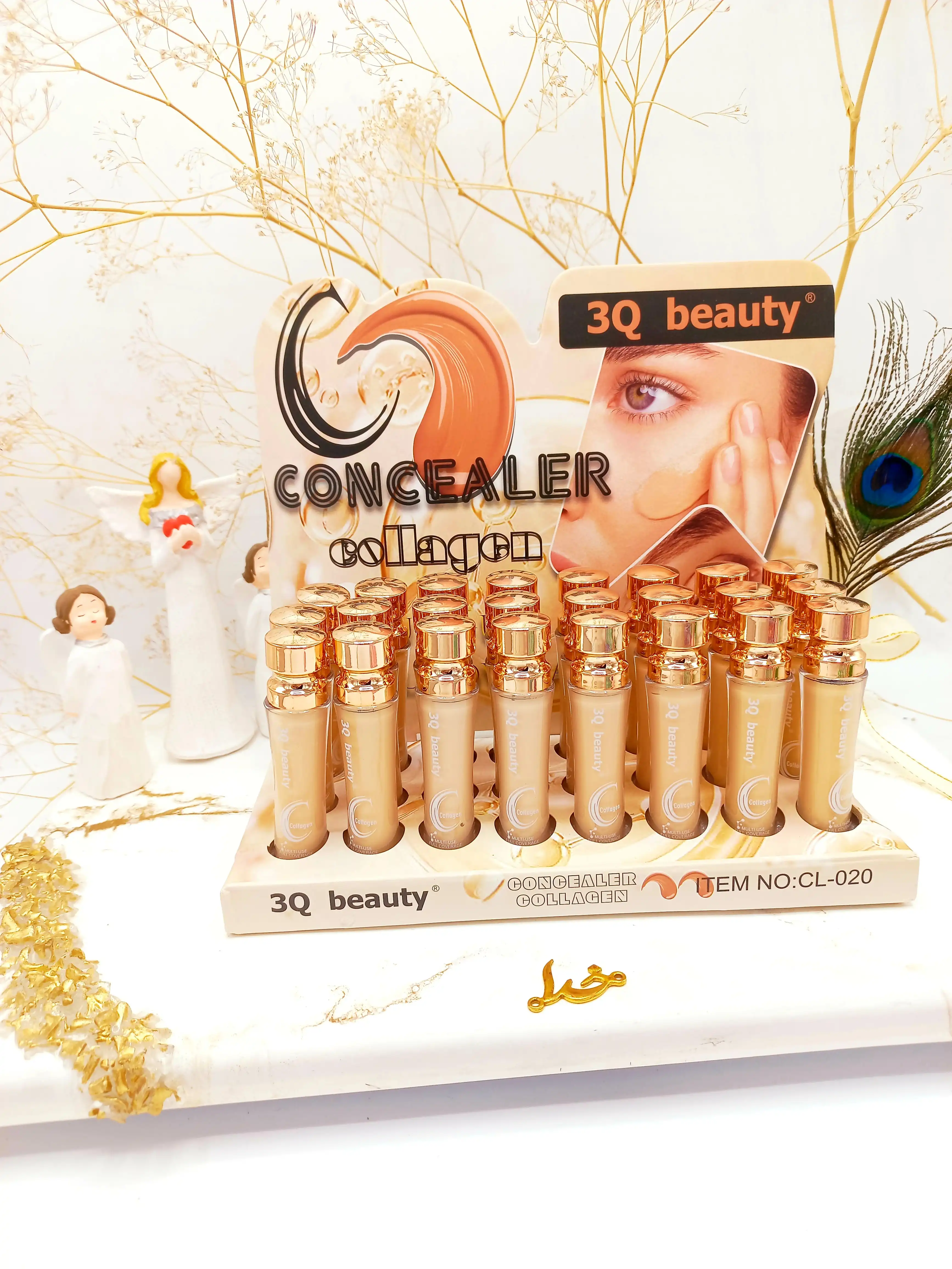 کانسیلر مایع 3Q beauty نچرال کد CL020