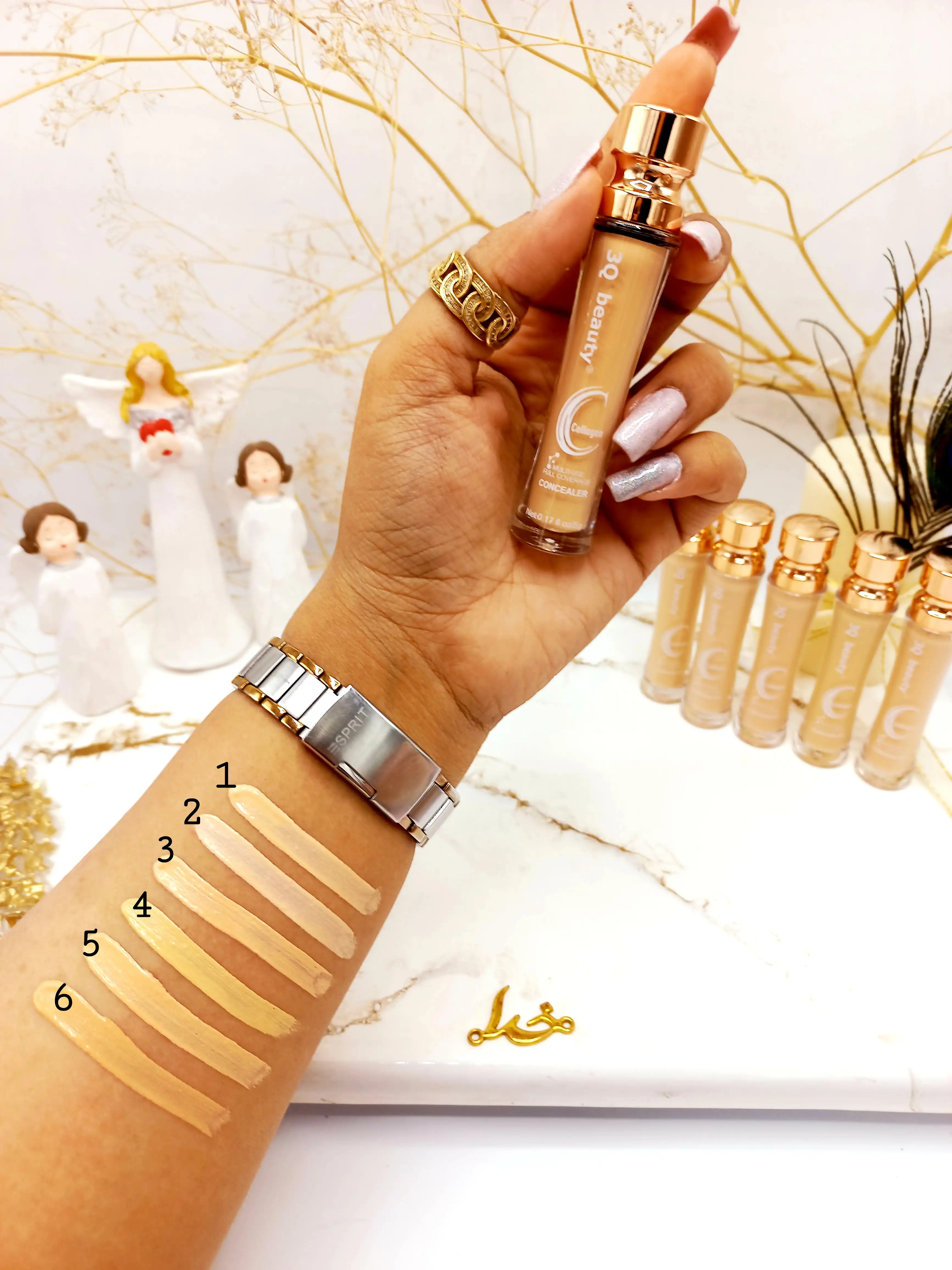 کانسیلر مایع 3Q beauty نچرال کد CL020