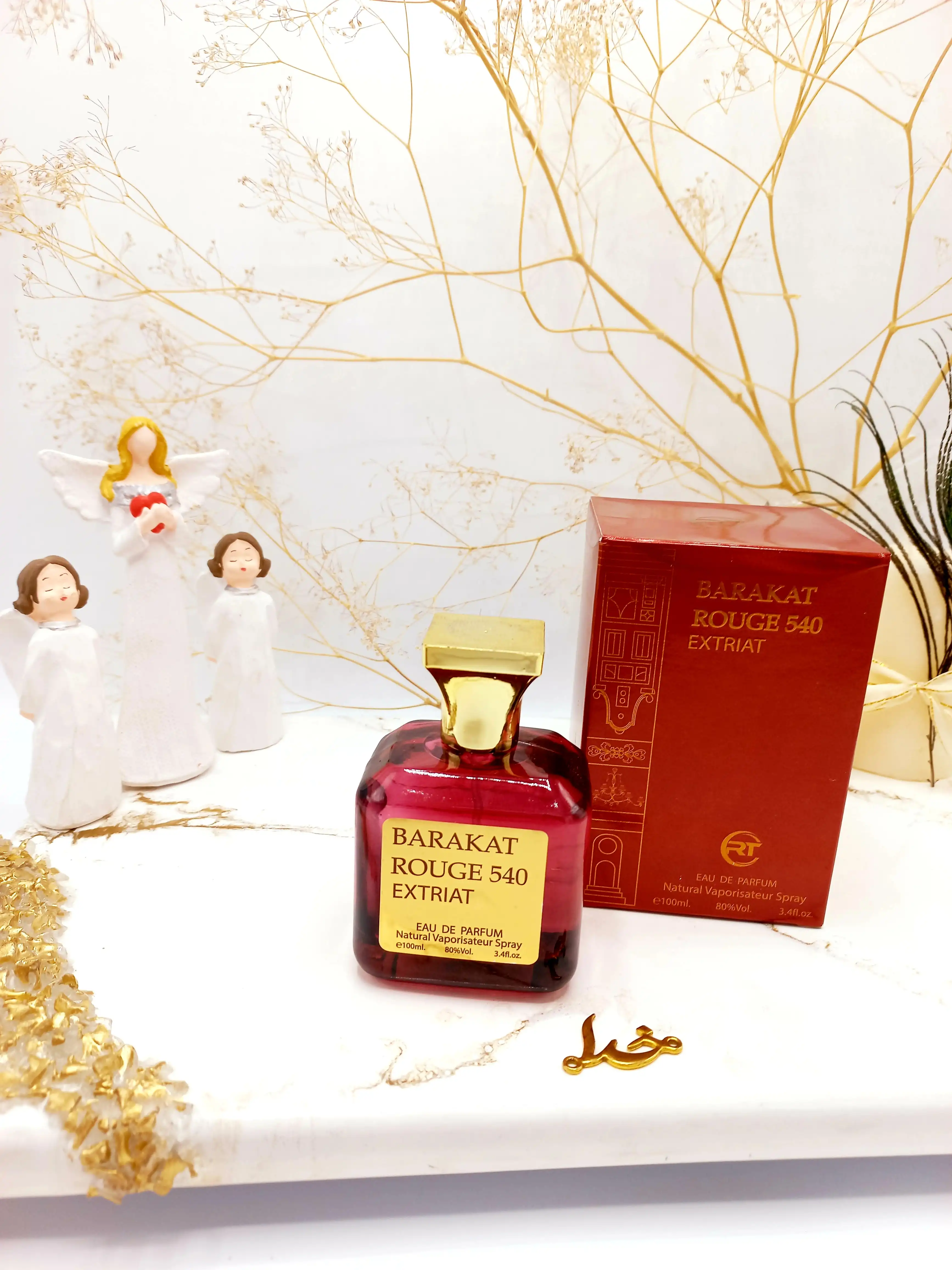 ادکلن 100 میل  زنانه باراکات رژ 540 (کارتن قرمز) اماراتی کد 2409