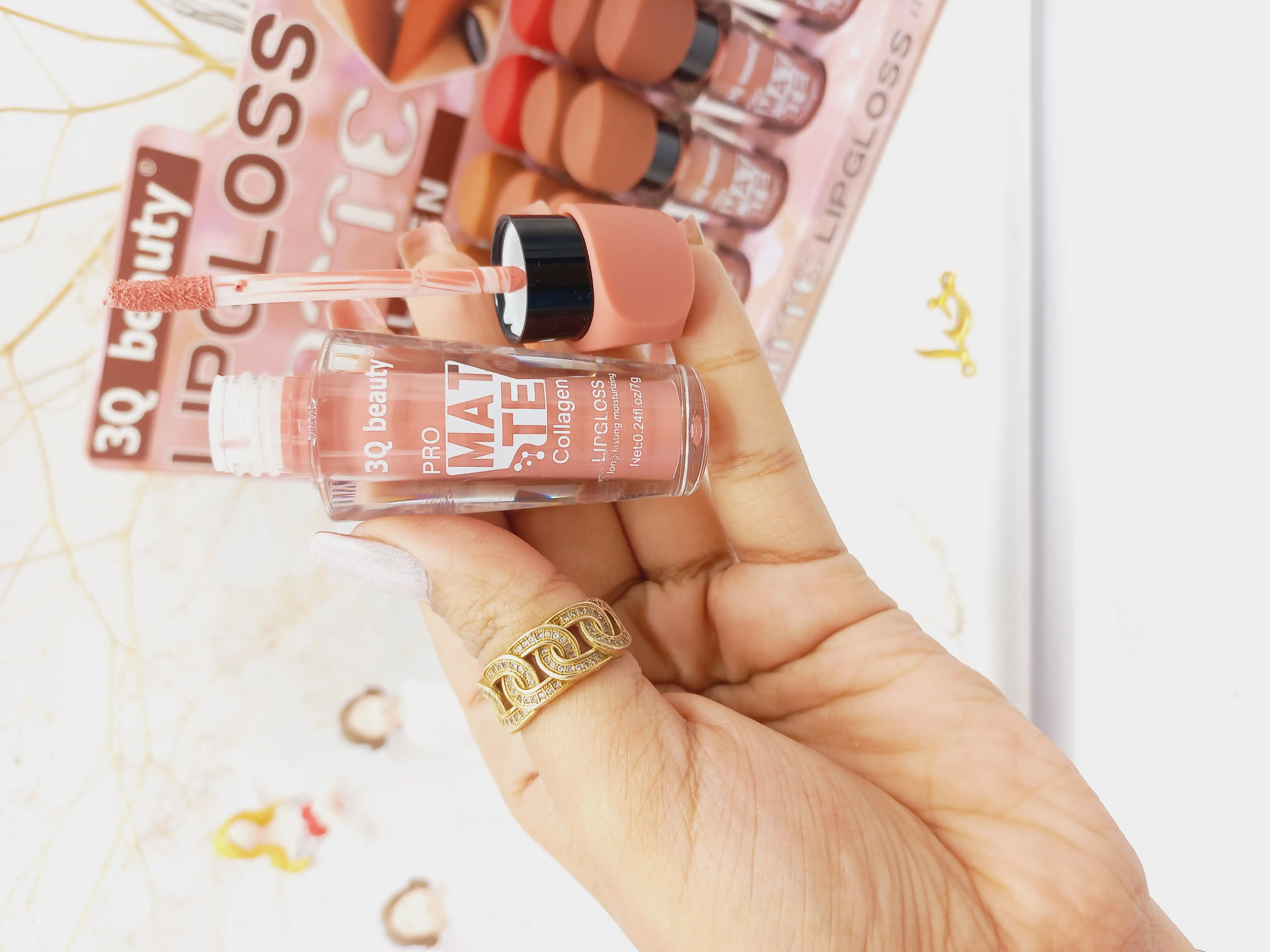 رژ مایع پرطرفدار مات 3Q Beauty کد 022