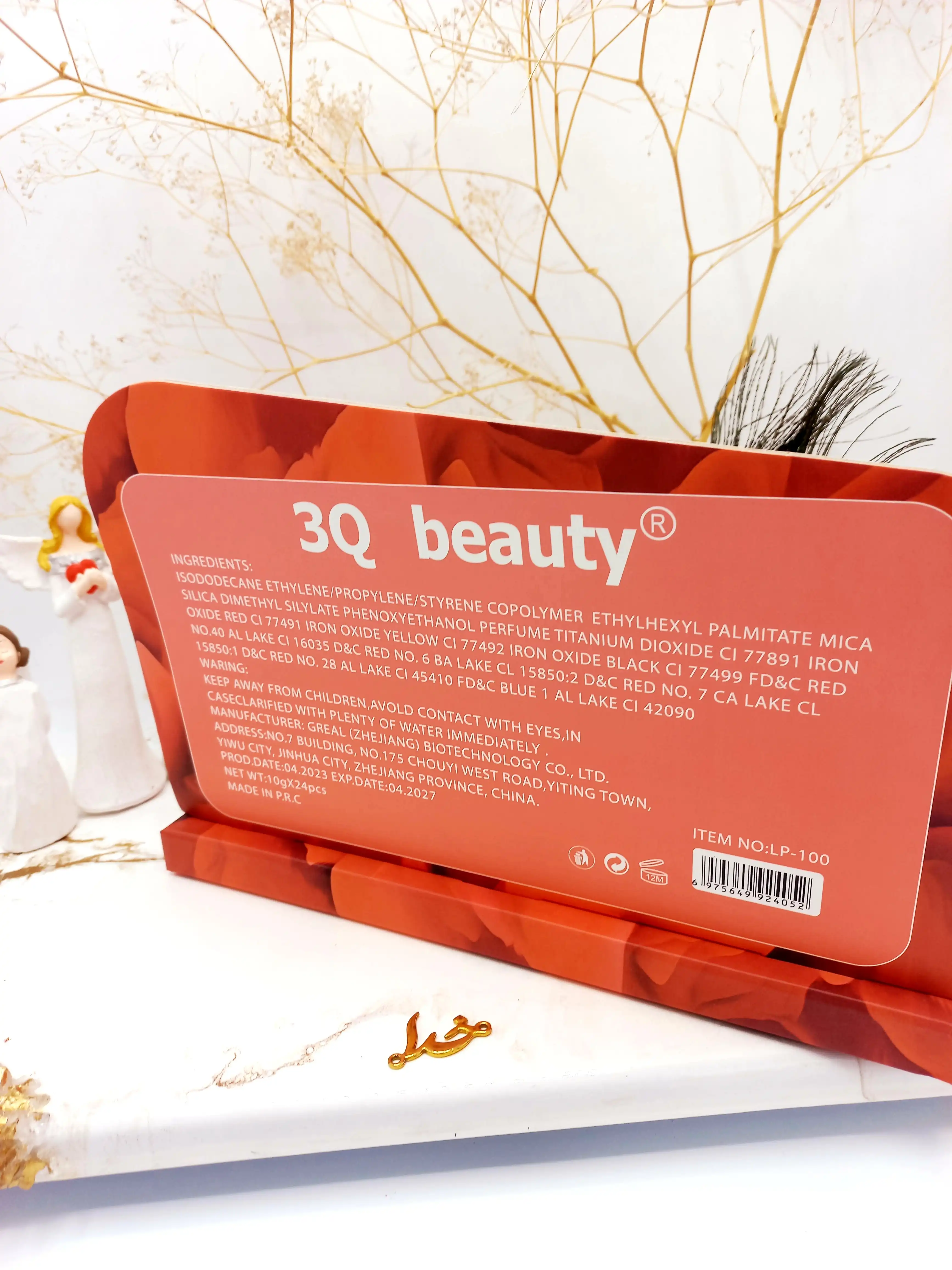 رژ مایع پرطرفدار مات 3Q Beauty کد 100 اماراتی