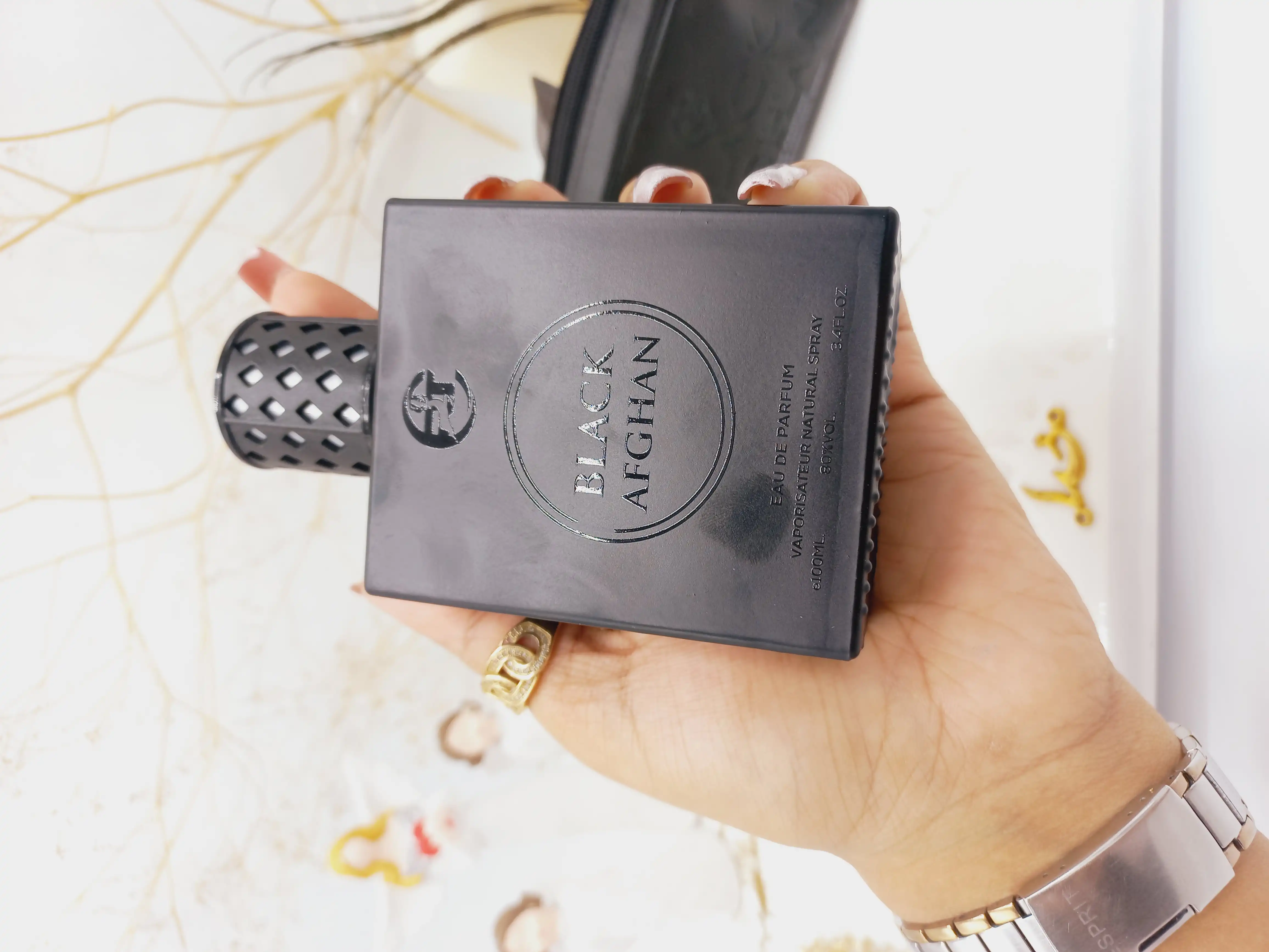 ادکلن 100 میل بلک افغان BLACK  AFGHAN اماراتی کد 392