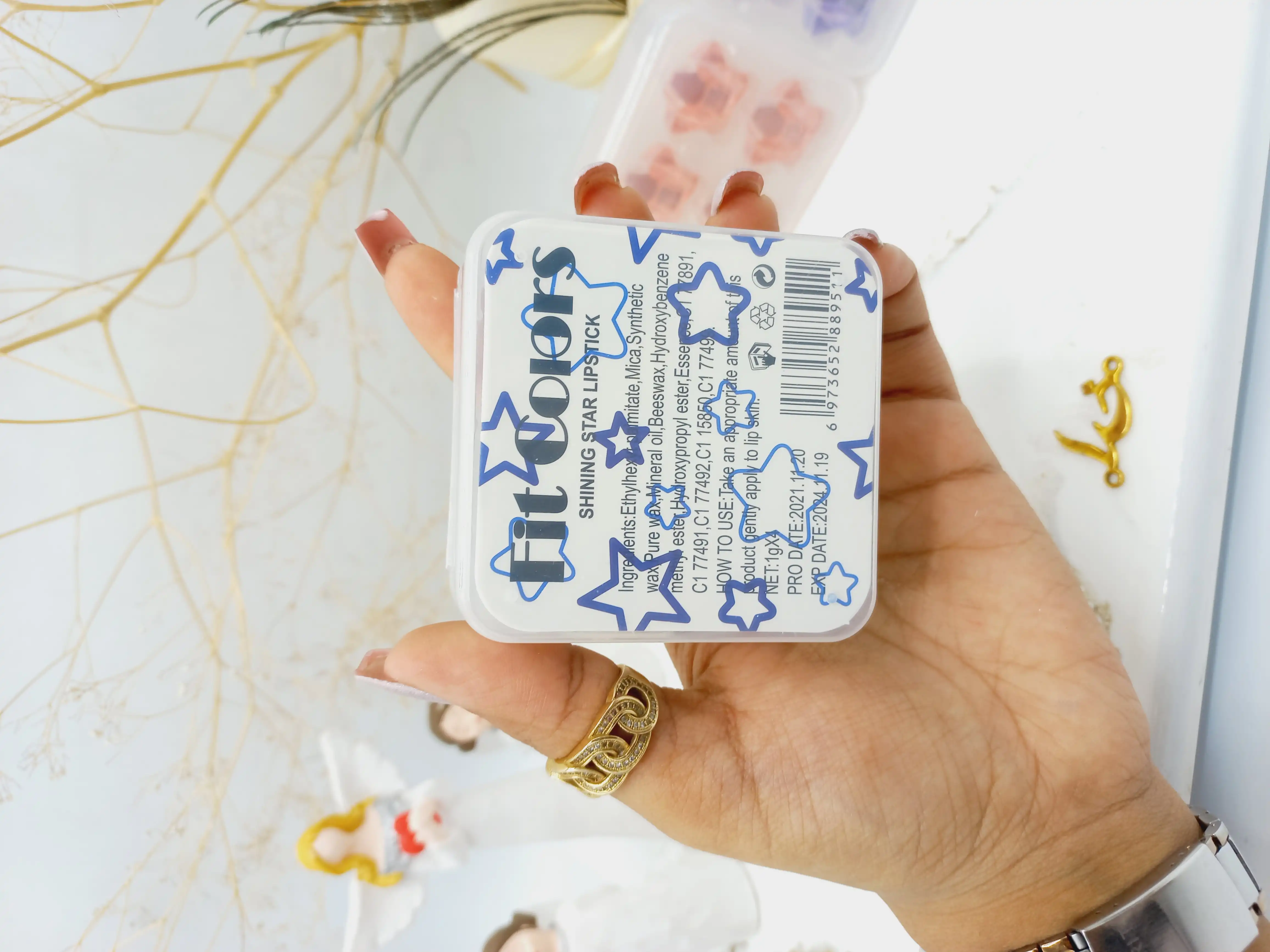 پک رژ جامد 4 عددی طرح ستاره Fit کد 511