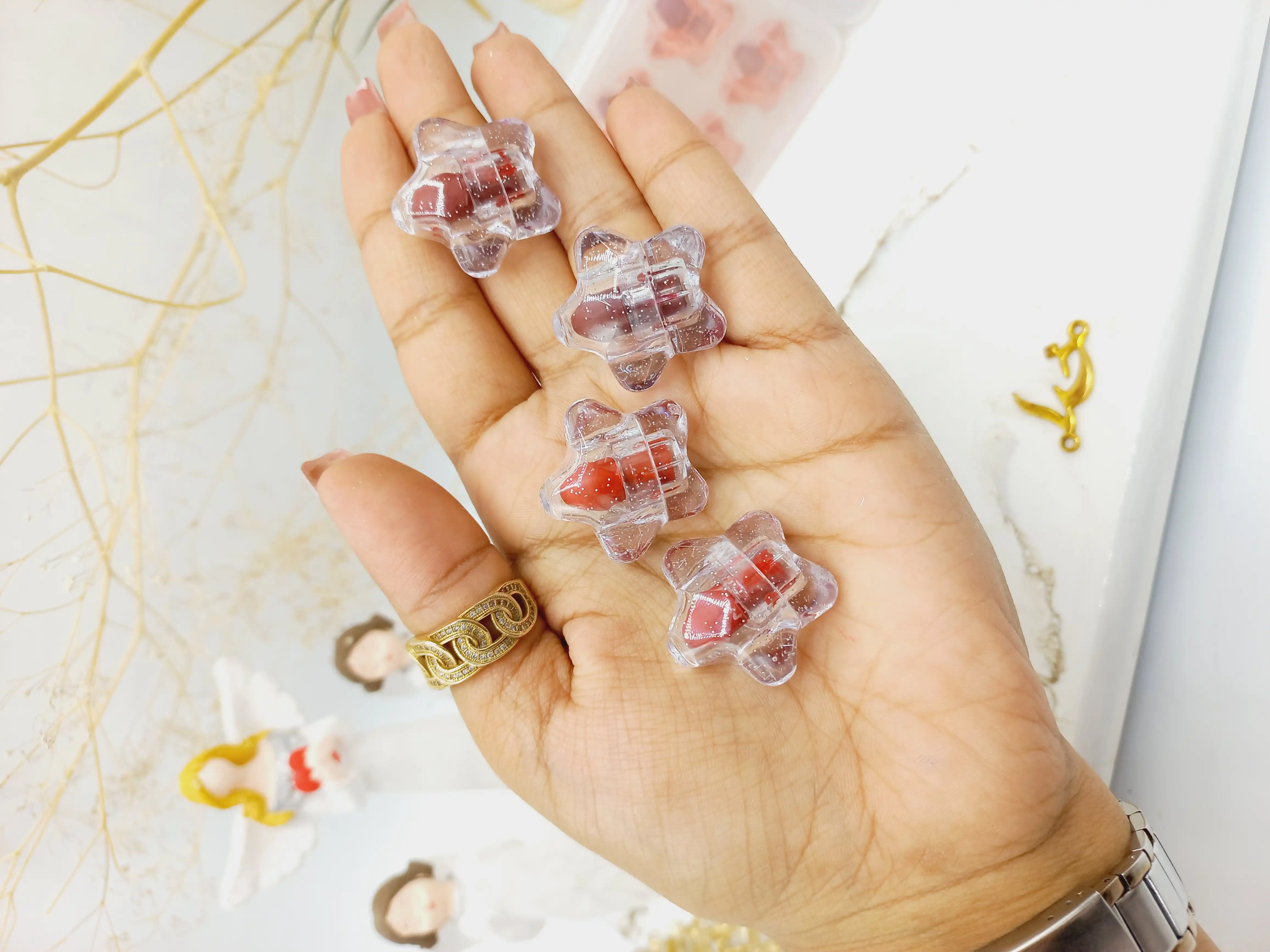 پک رژ جامد 4 عددی طرح ستاره Fit کد 511