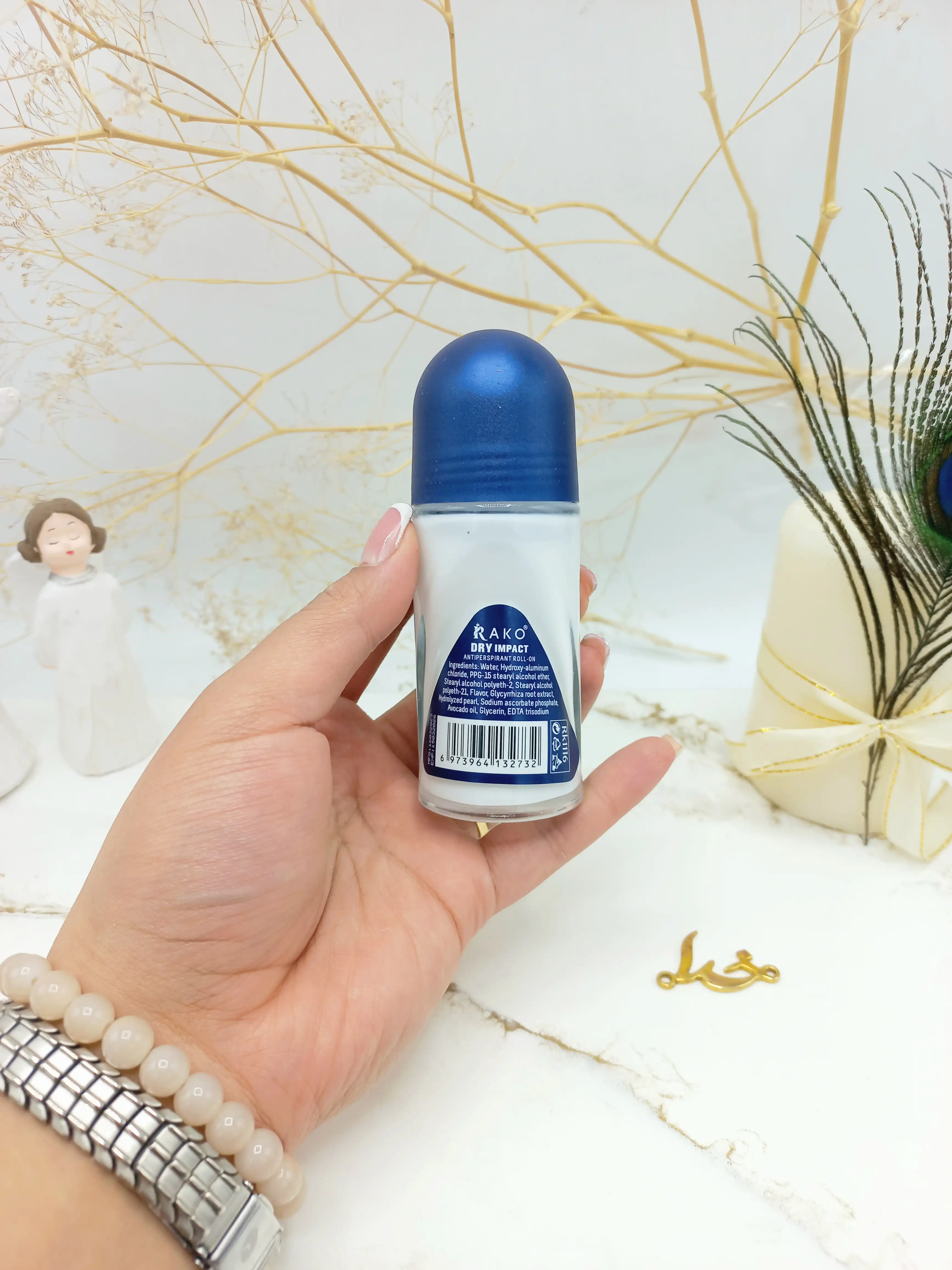 مام رولی 48 ساعته زیر بغل ضدتعریق مردانه راکو RAKO MEN اصلی کد RK1116