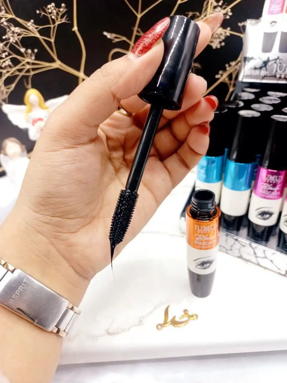 ریمل مشکی چشمی ضد آب جولیوس JULIUS اصلی کد 8280