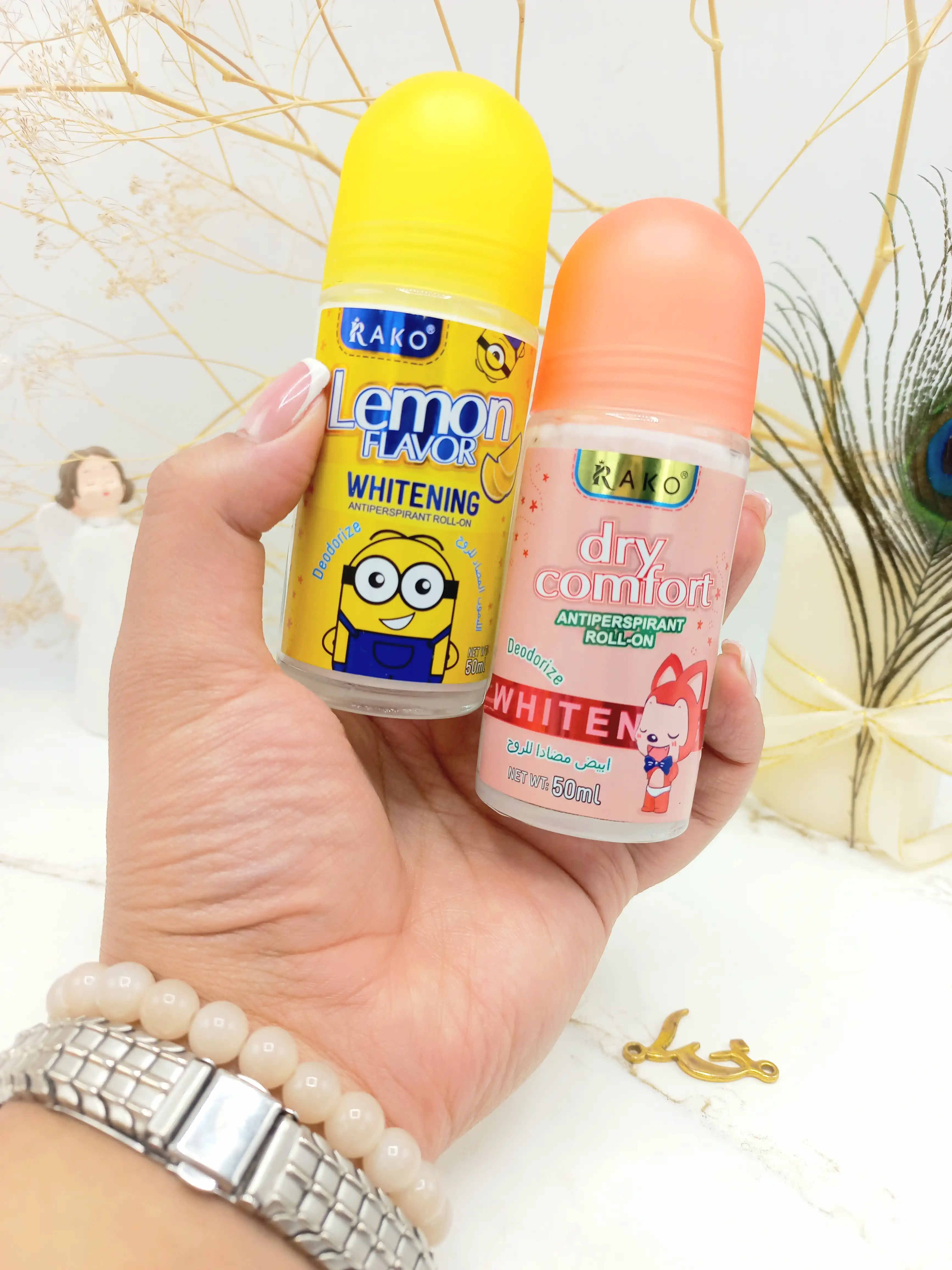 مام رولی 48 ساعته زیر بغل ضدتعریق مردانه راکو RAKO MEN اصلی کد RK1115