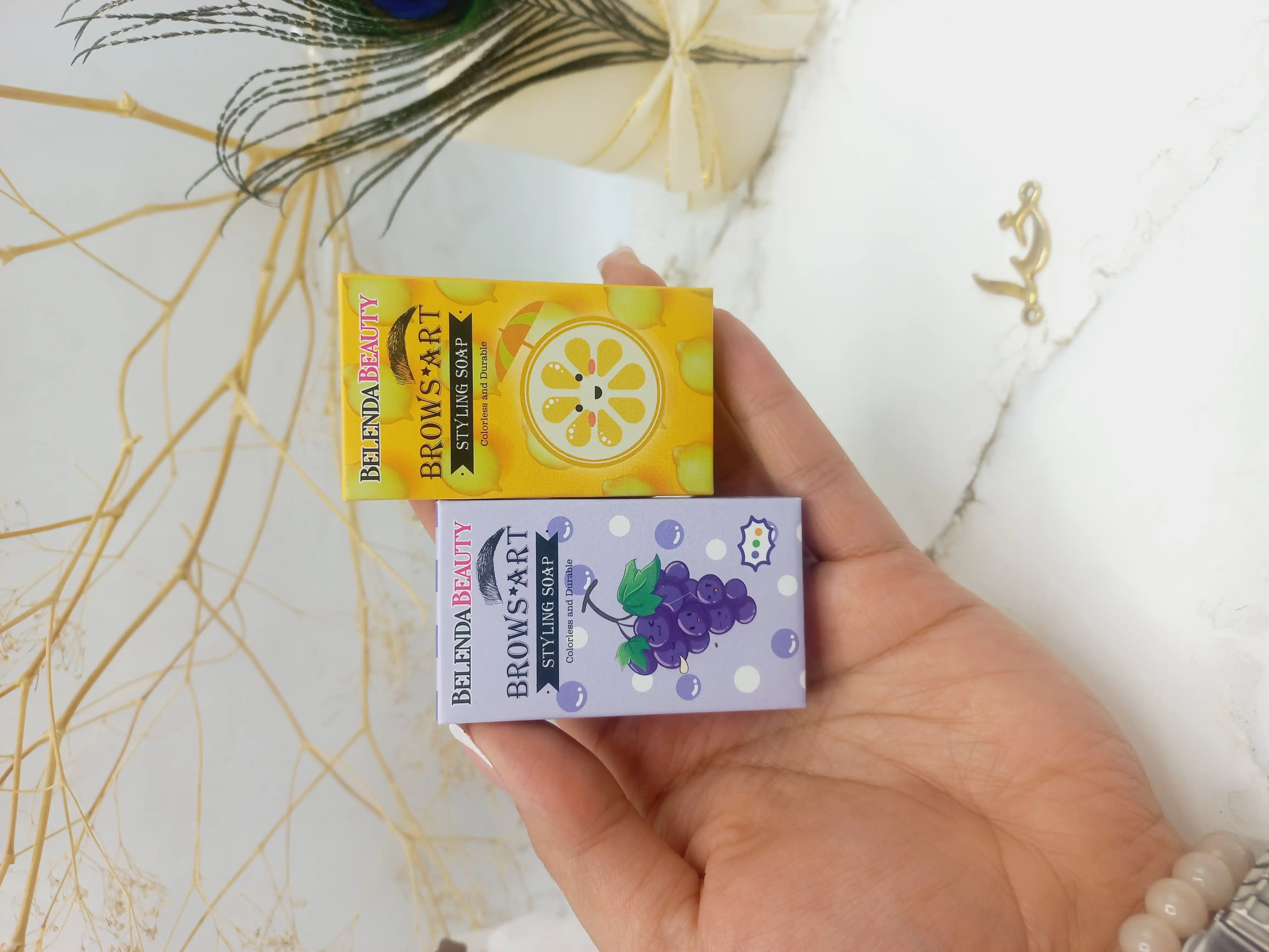 صابون حالت دهنده ابرو میوه ای برند BELENDA BEAUTY کد BB23222