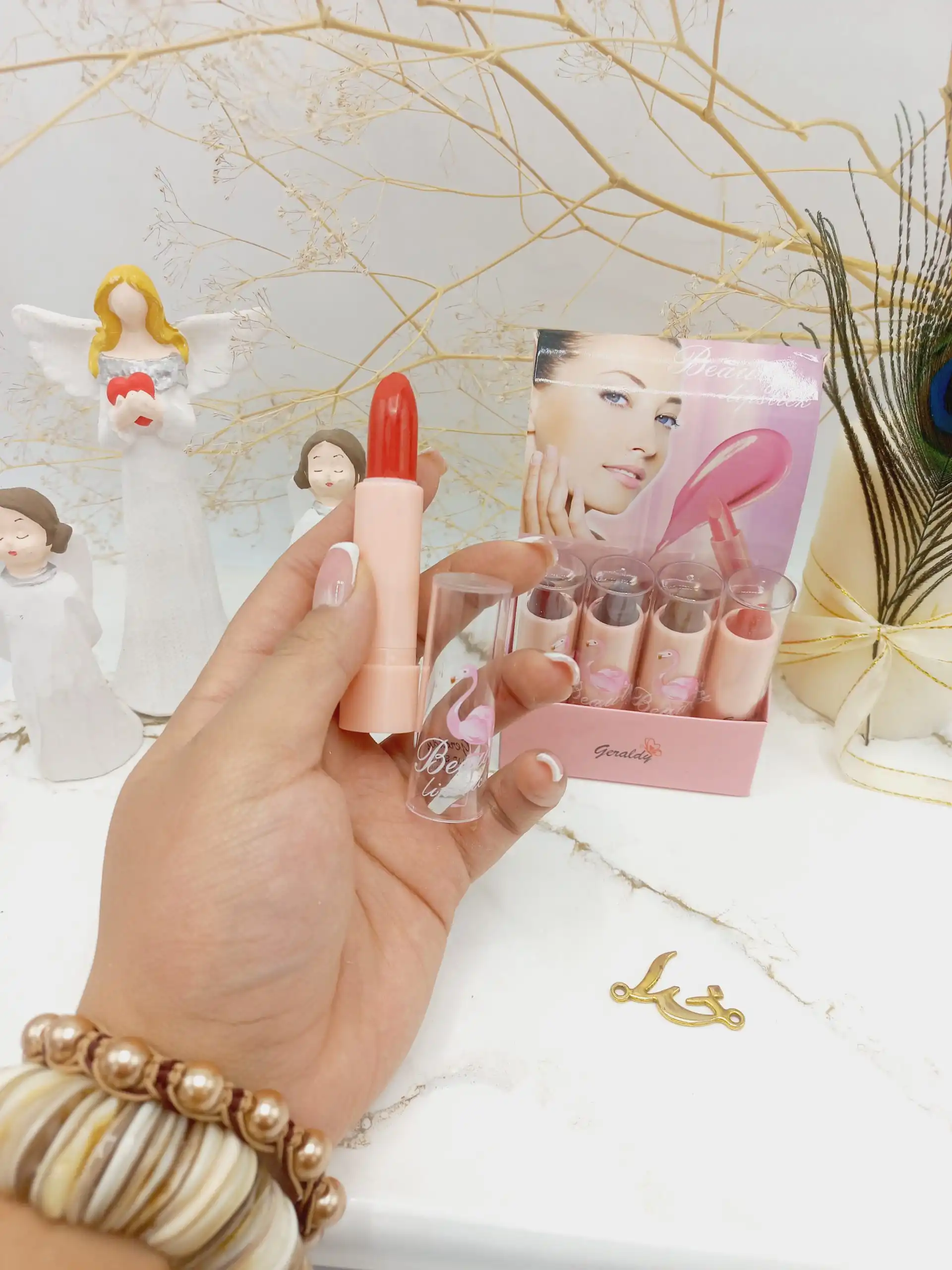 رژ جامد بیوتی Beauty طرح اردک کد 3331