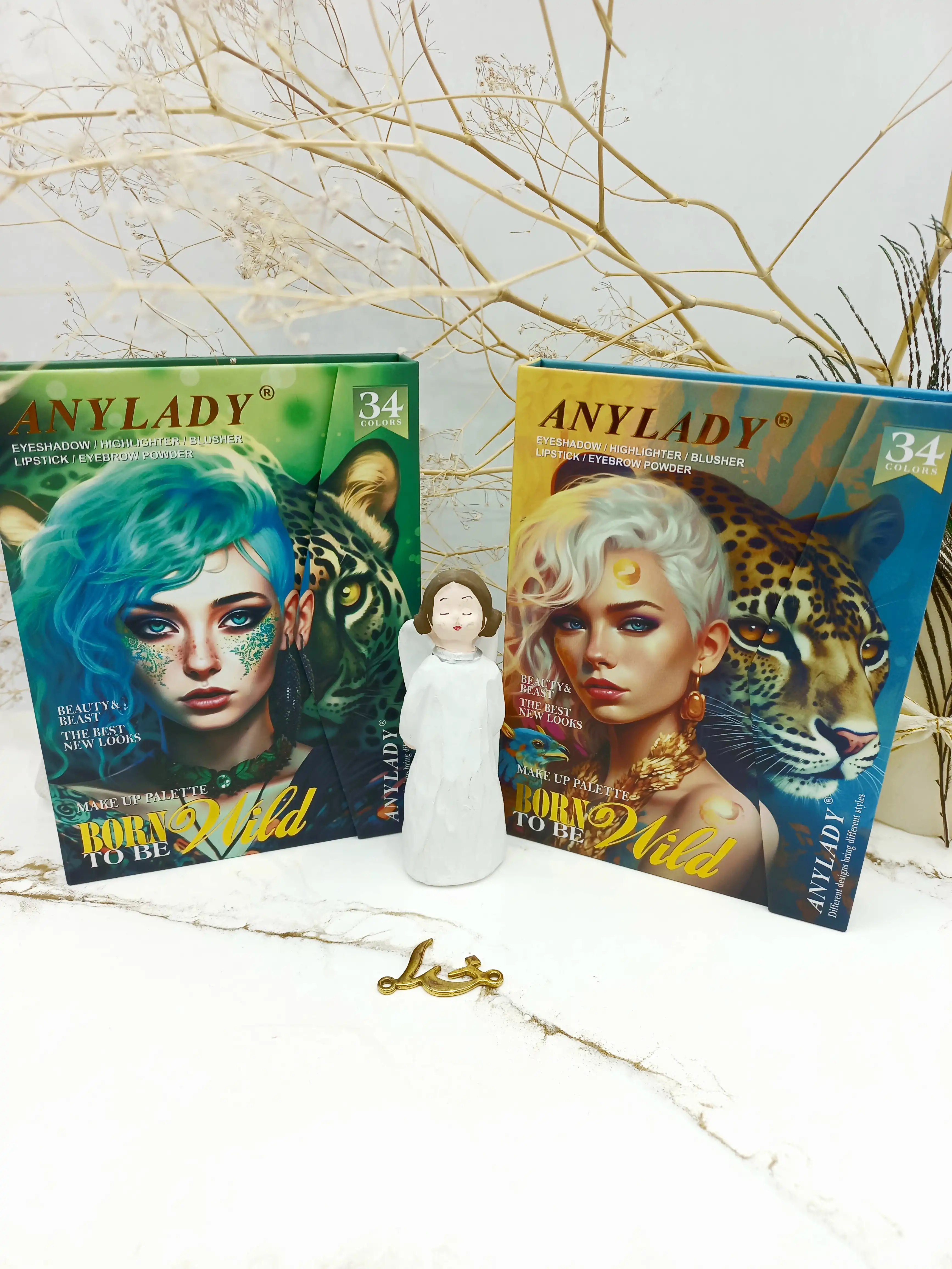 پالت سایه آنالیدی طرح پلنگ ANYLADY کد 8602Q