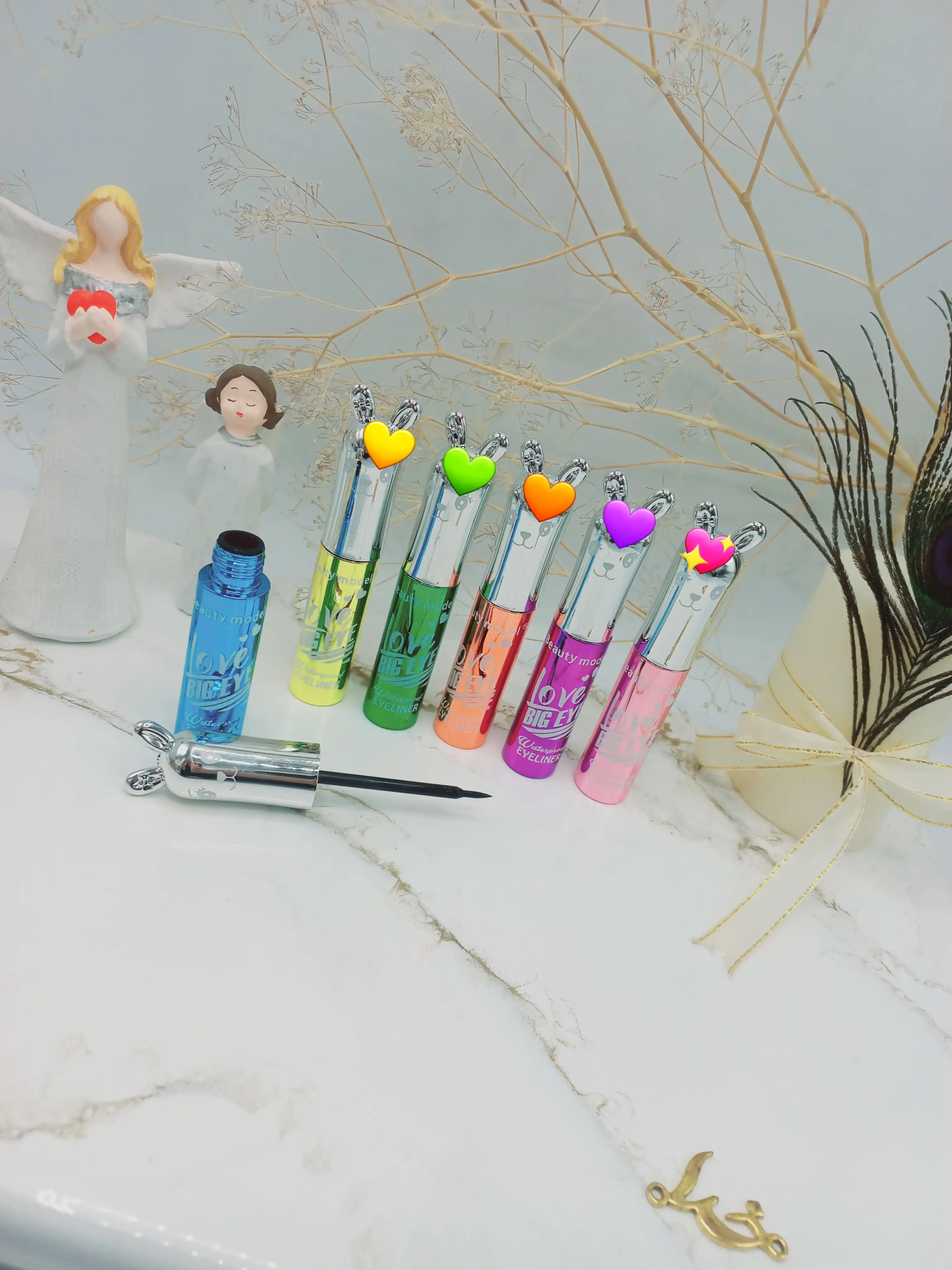 خط چشم مشکی ماژیکی بیوتی مدل طرح خرگوش Beauty model کد E675