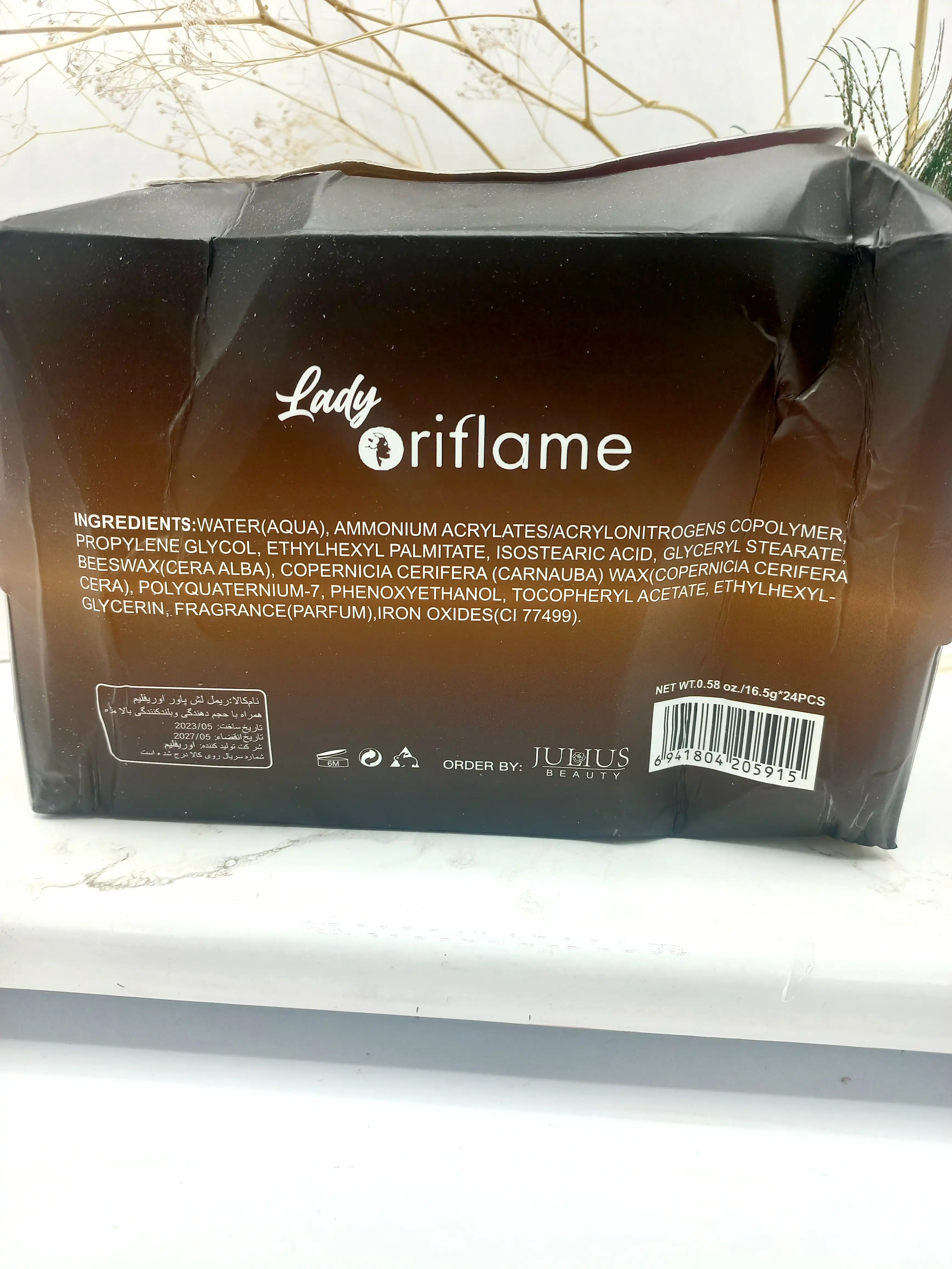 ریمل لش پاور اوریفیلم همراه با حجم دهندگی و بلندکنندگی بالا مژه کد AJ8310