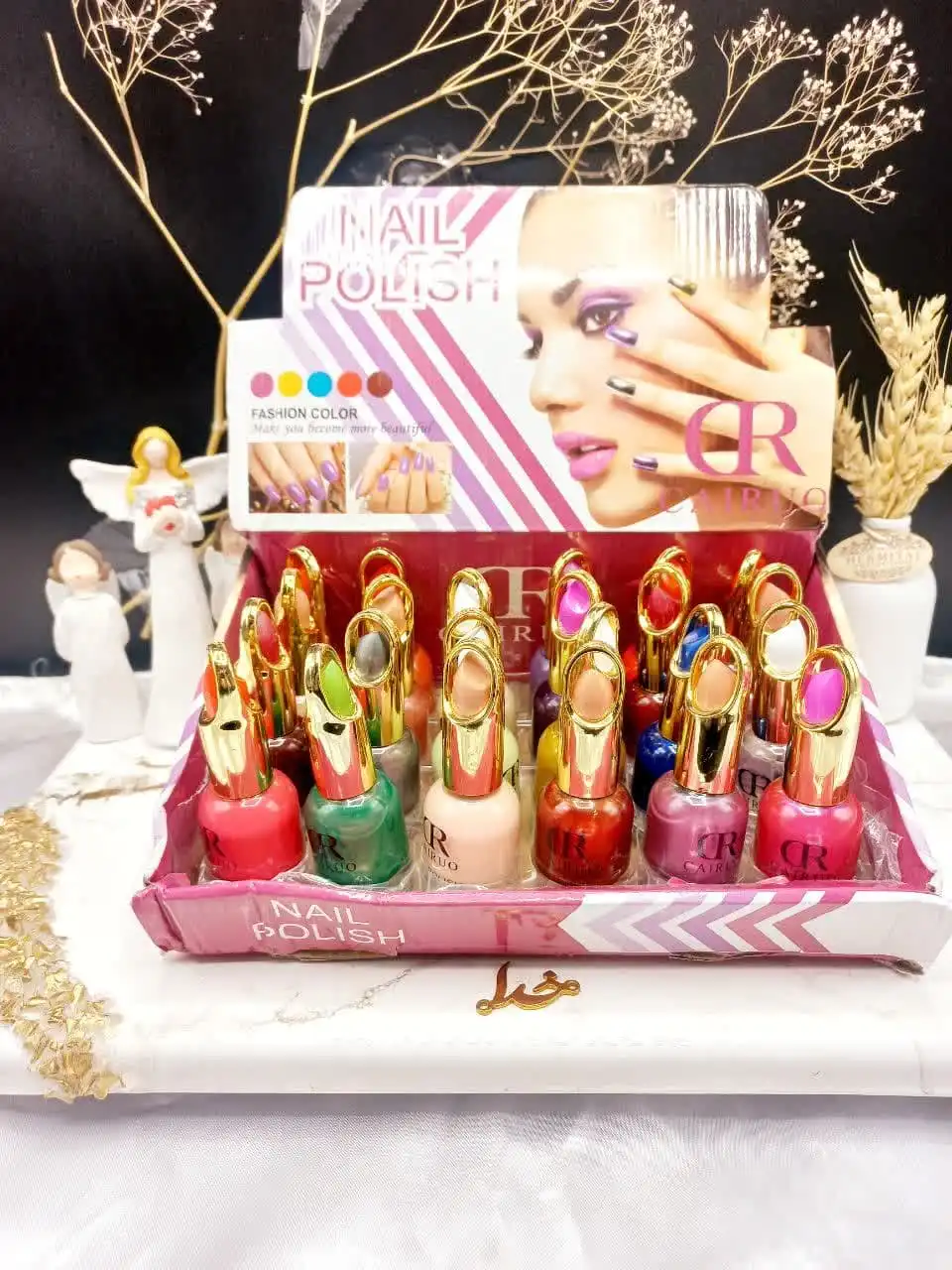 لاک ناخن پرطرفدار طرح رژ فشیون کالر Fashion color کد 3920