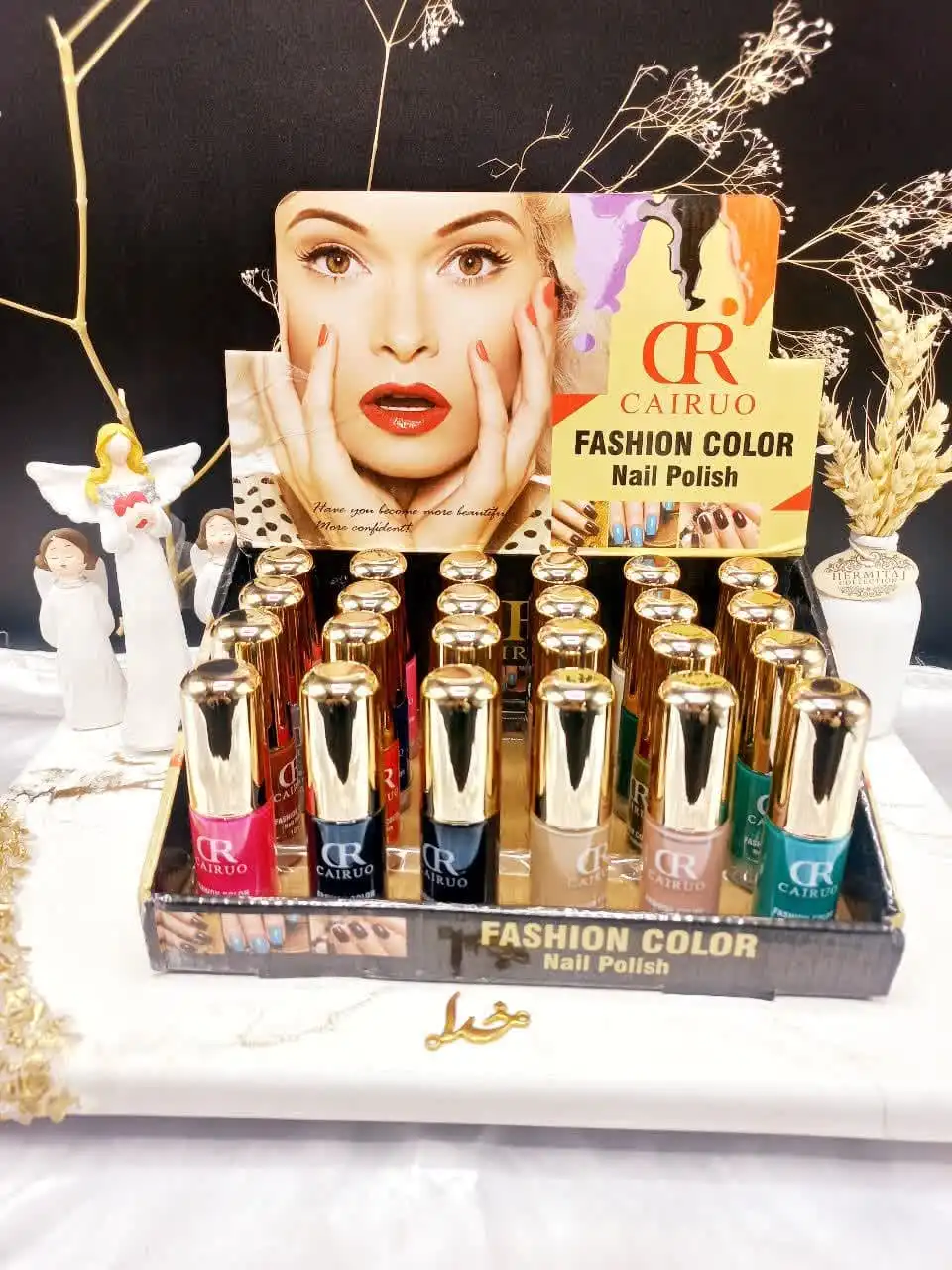 لاک ناخن پرطرفدار نایلی پولیش برند کایرو‏ CAIRUO‏ کد 5947