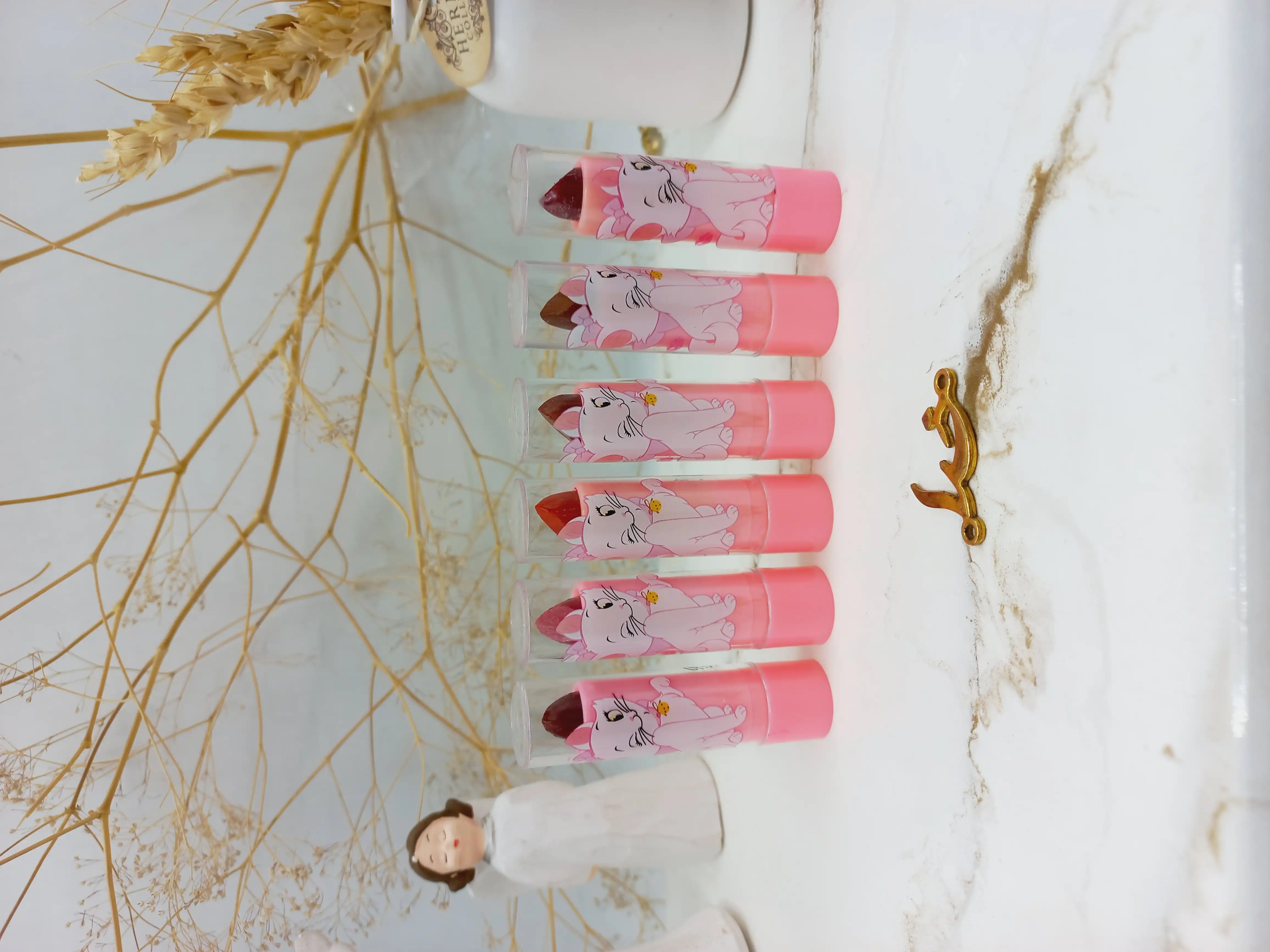 رژ جامد بیوتی Beauty طرح گربه کد 3328