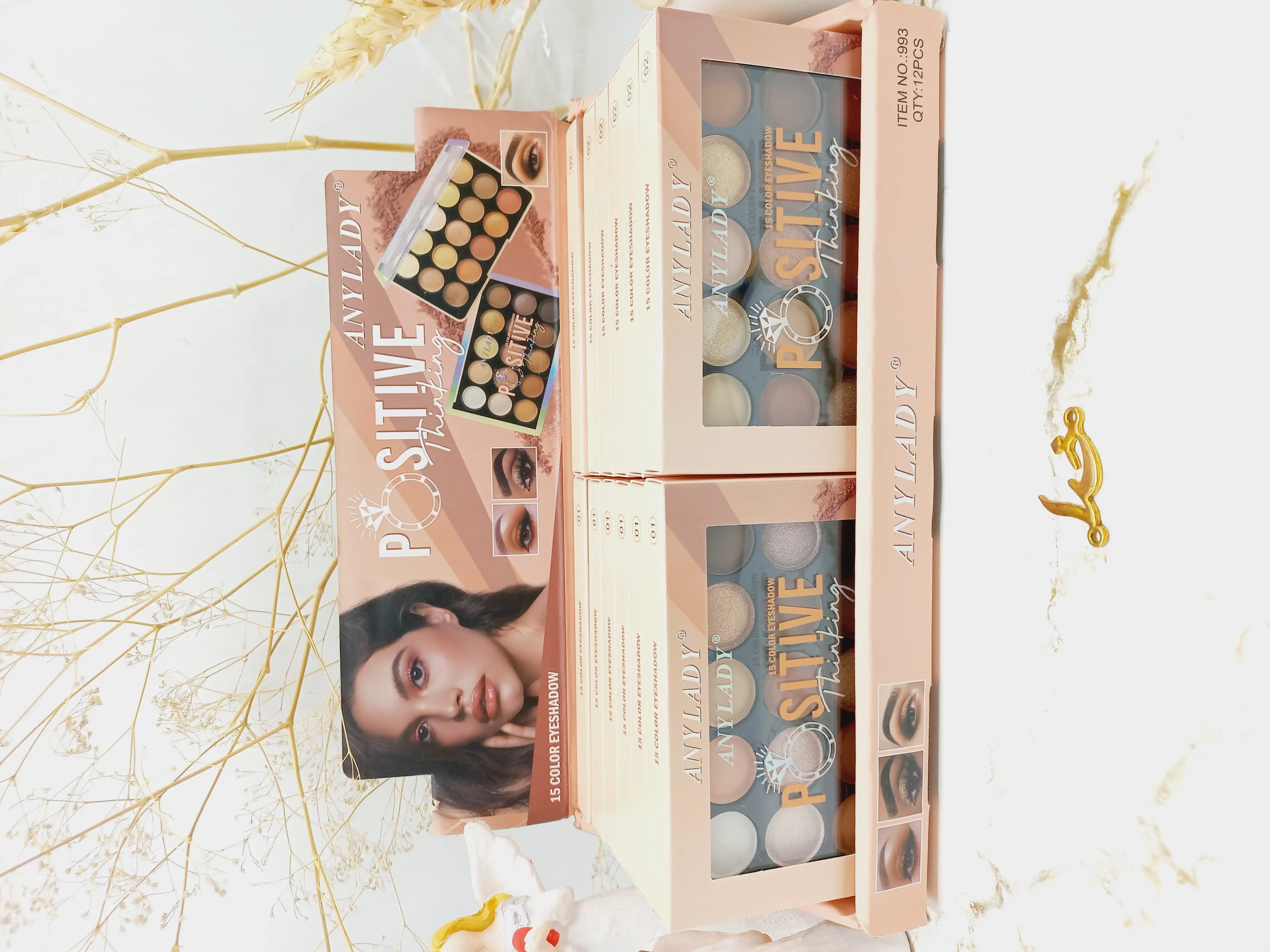 پالت سایه چشم 15 رنگ آنالیدی ANYLADY کد 993