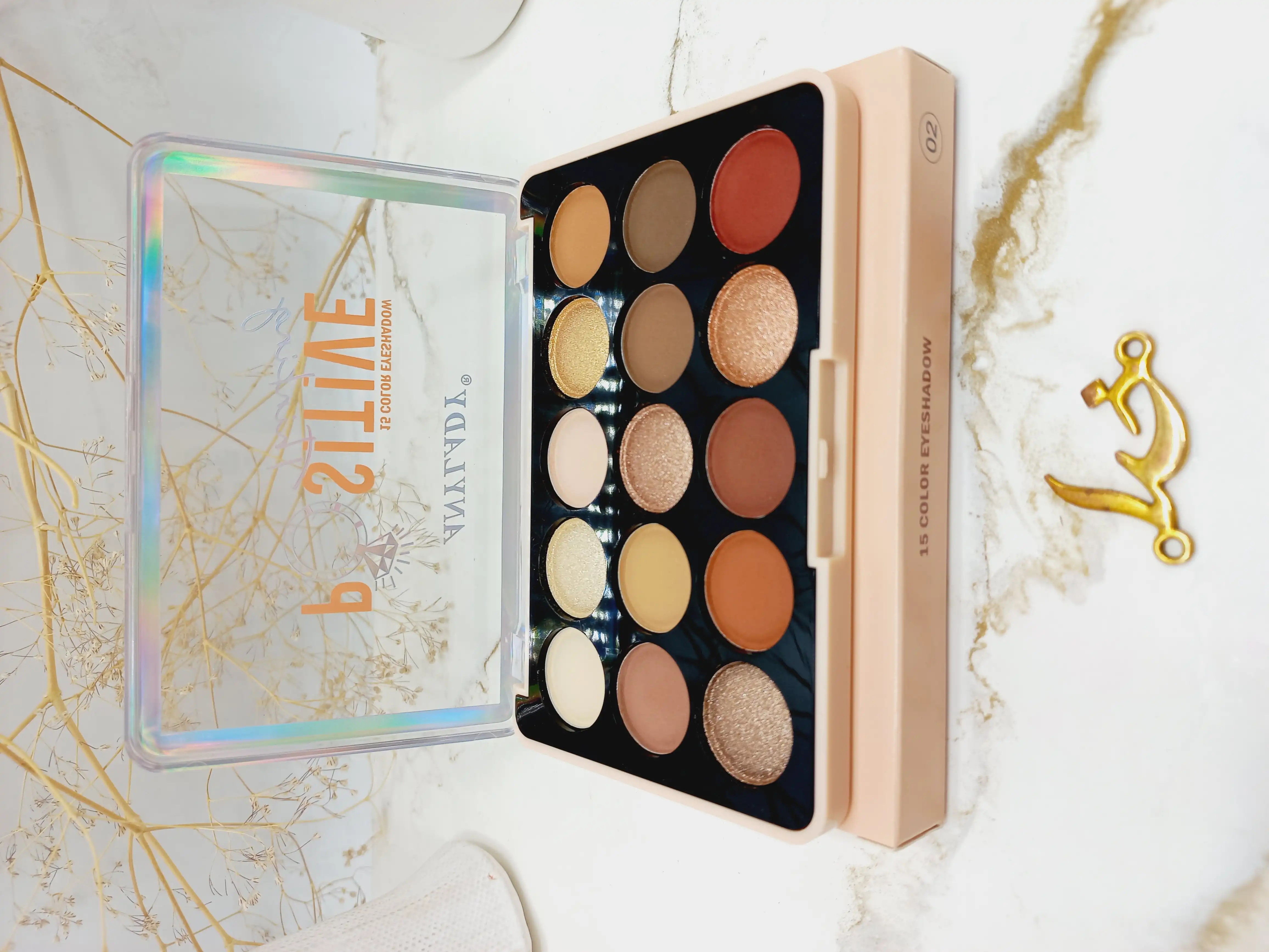 پالت سایه چشم 15 رنگ آنالیدی ANYLADY کد 993