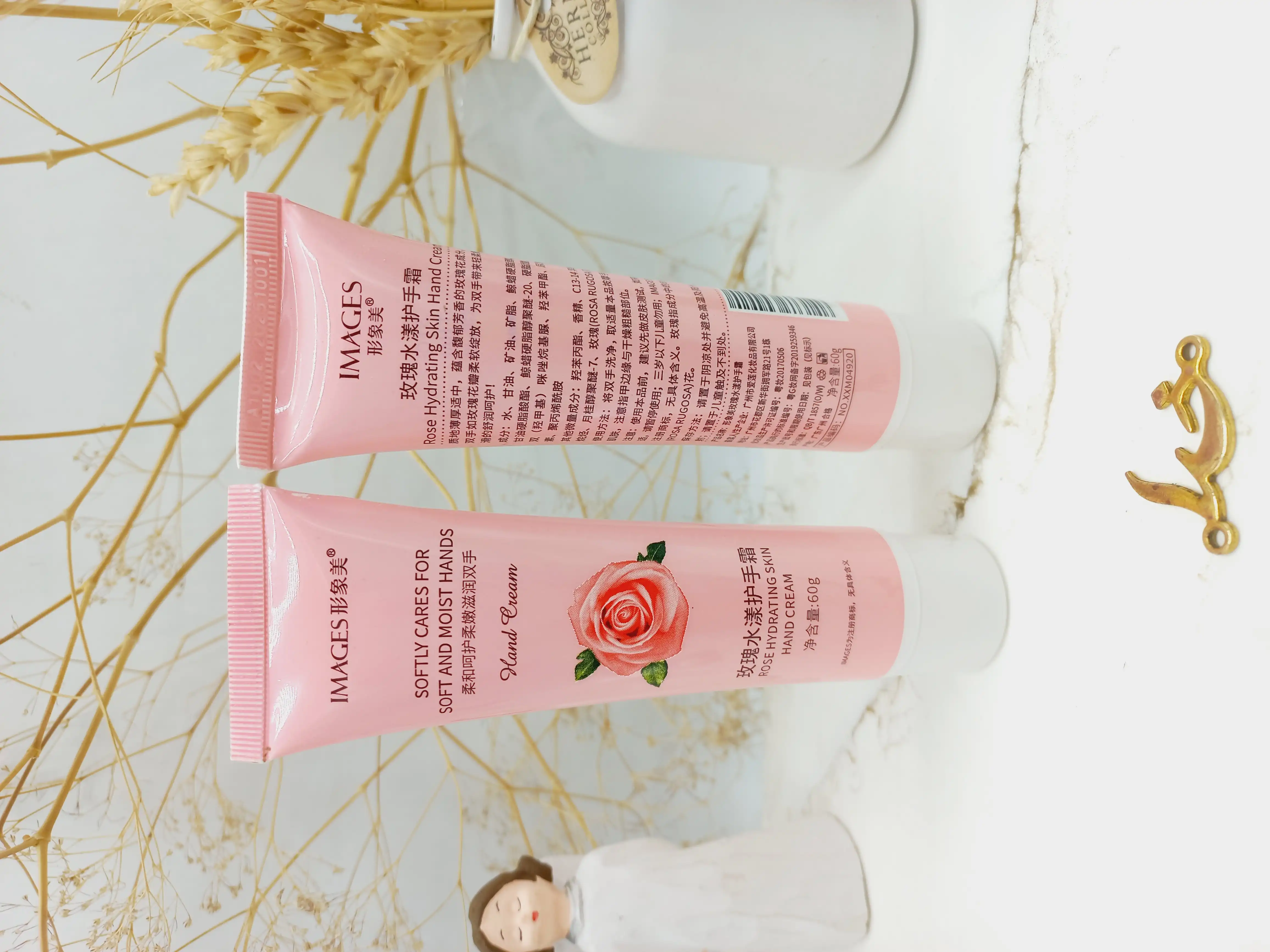 کرم دست تیوپی مرطوب کننده گل رز ایمیجز IMAGES کد xxm04920