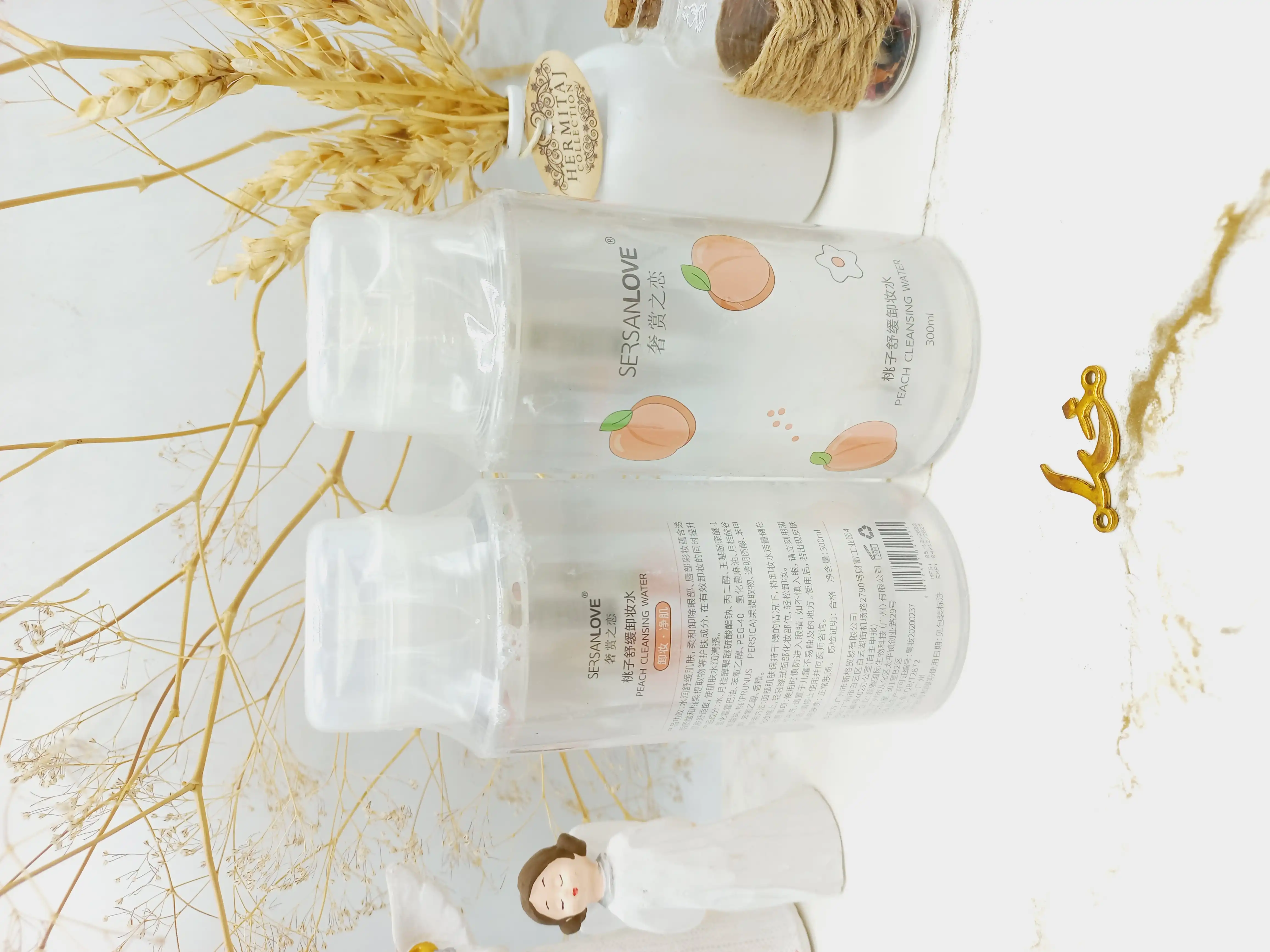 پاک کننده آرایش هلویی 300 میل سرسان لاو