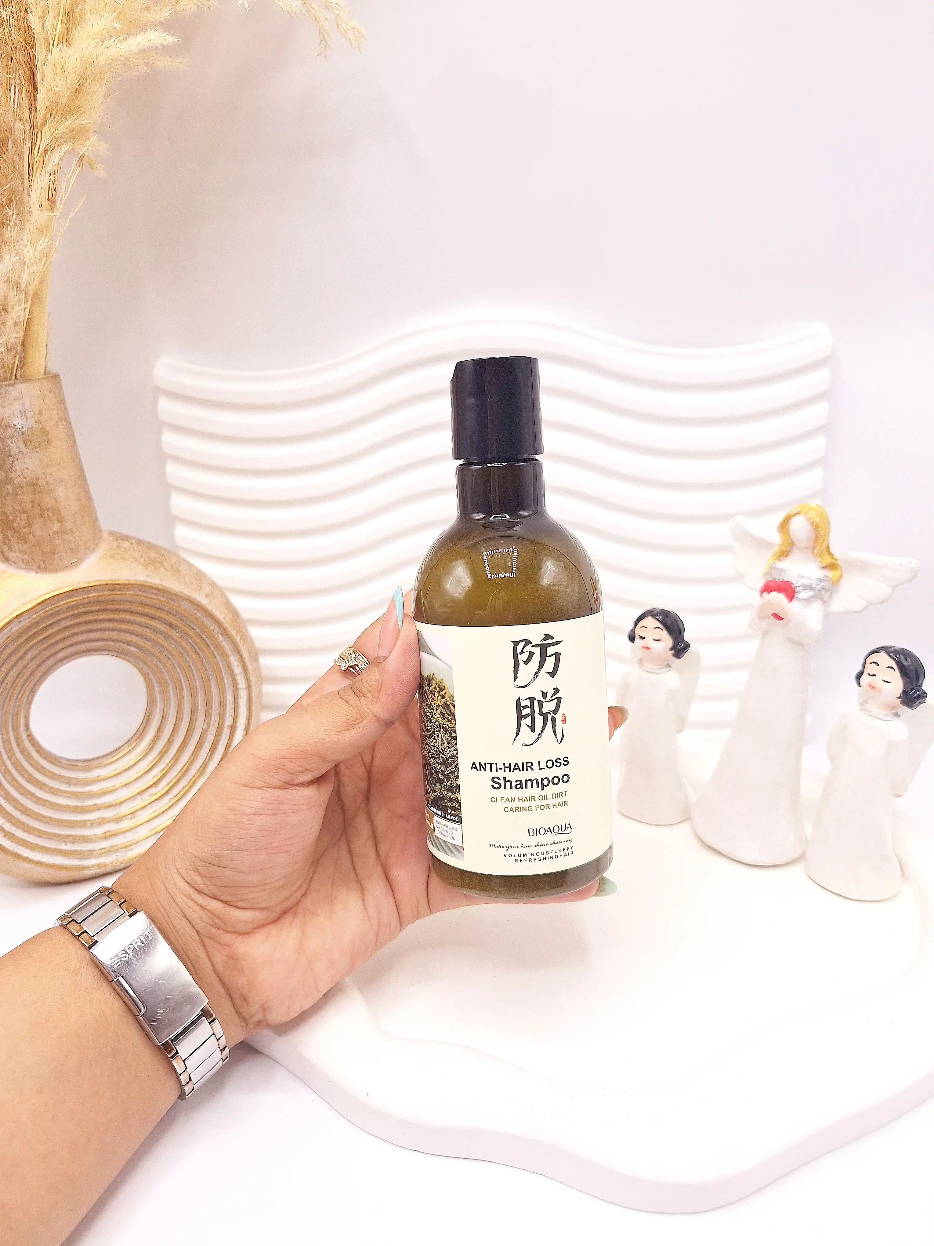 شامپو گیاهی رزماری بدون سولفات و ضد ریزش مو بیوآکوا کد Bqy23627