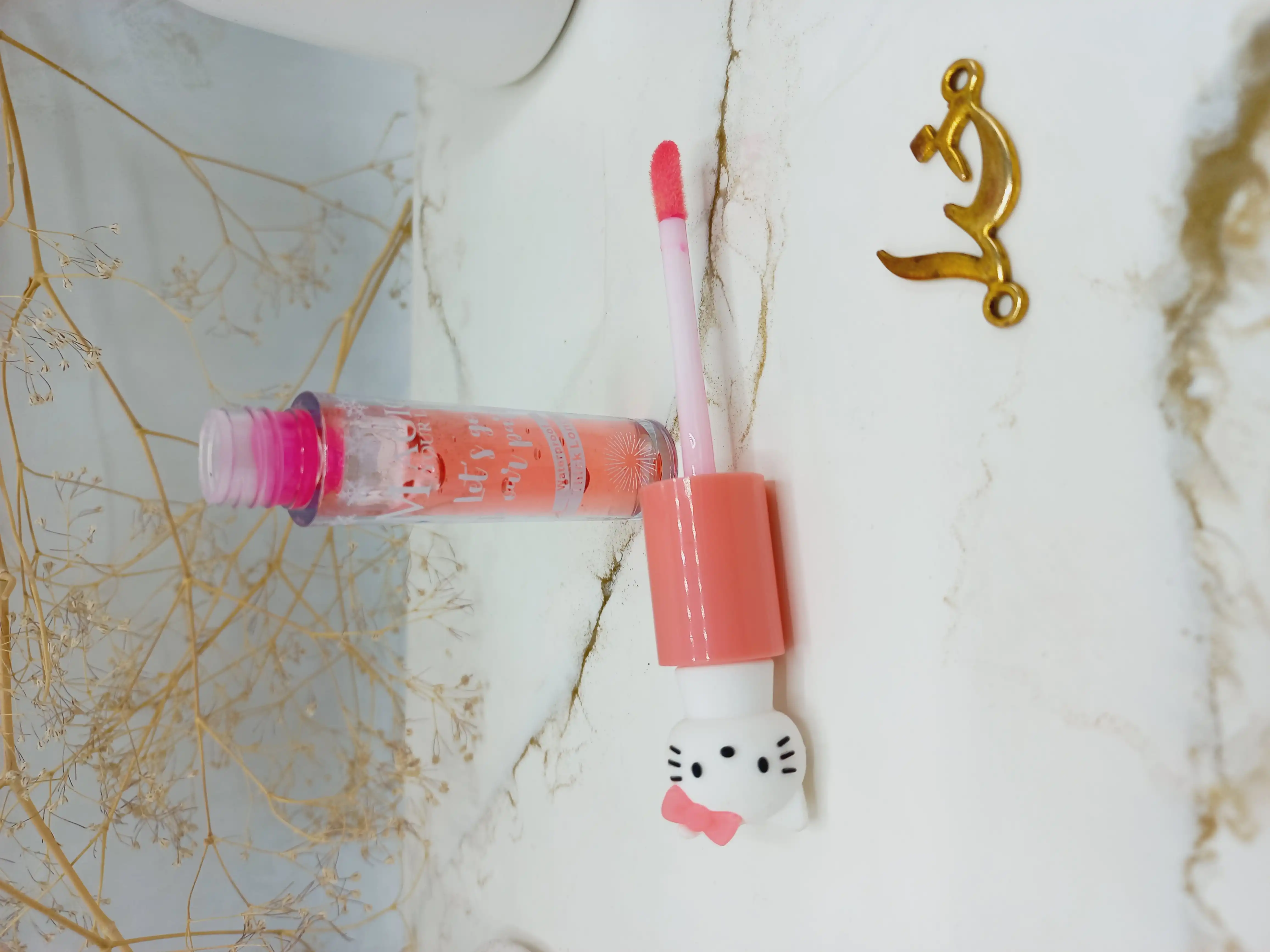 برق لب طرح گربه مجیک LC618