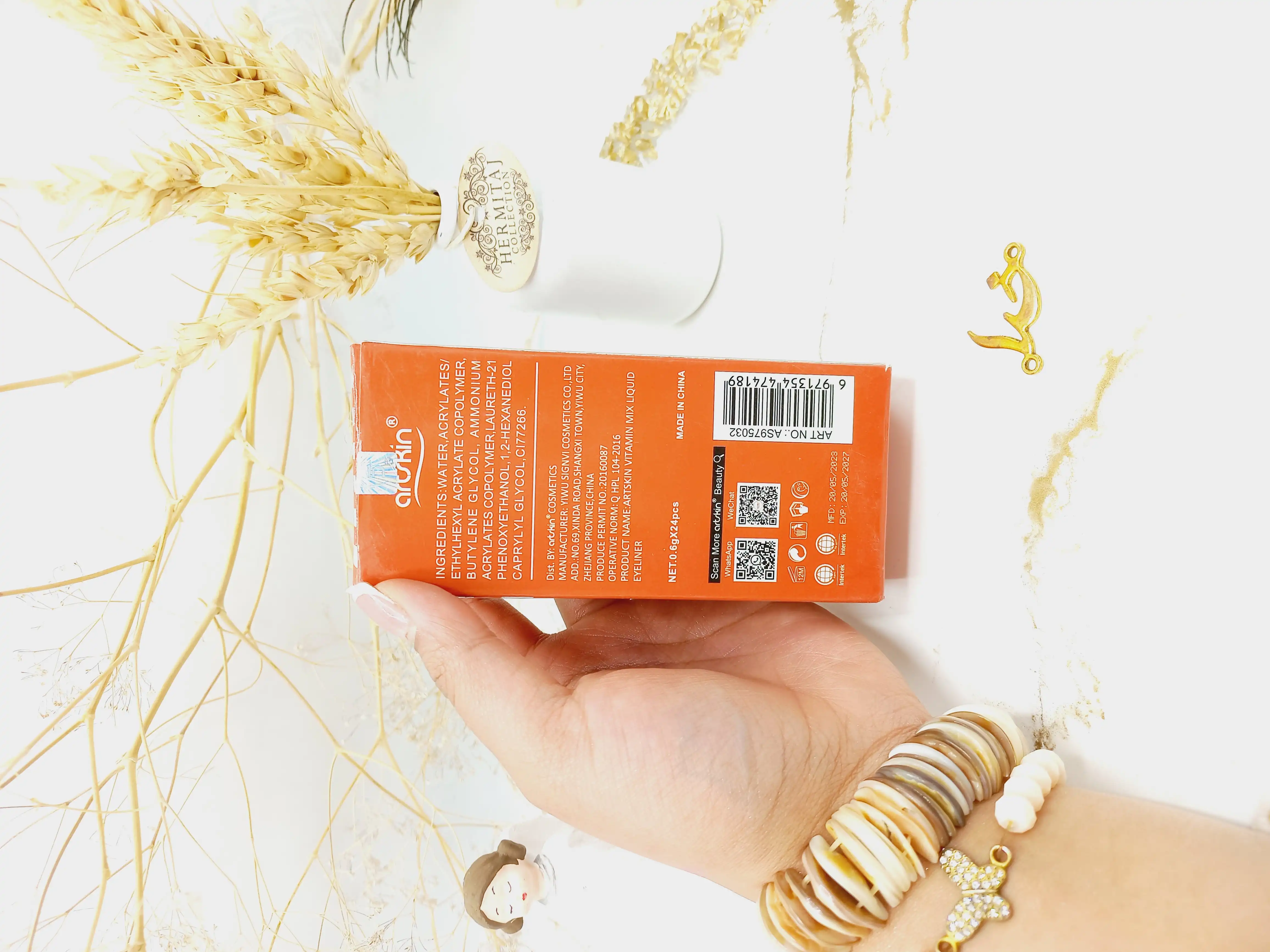 خط چشم ماژیکی قلمی آرت اسکین کد as975032