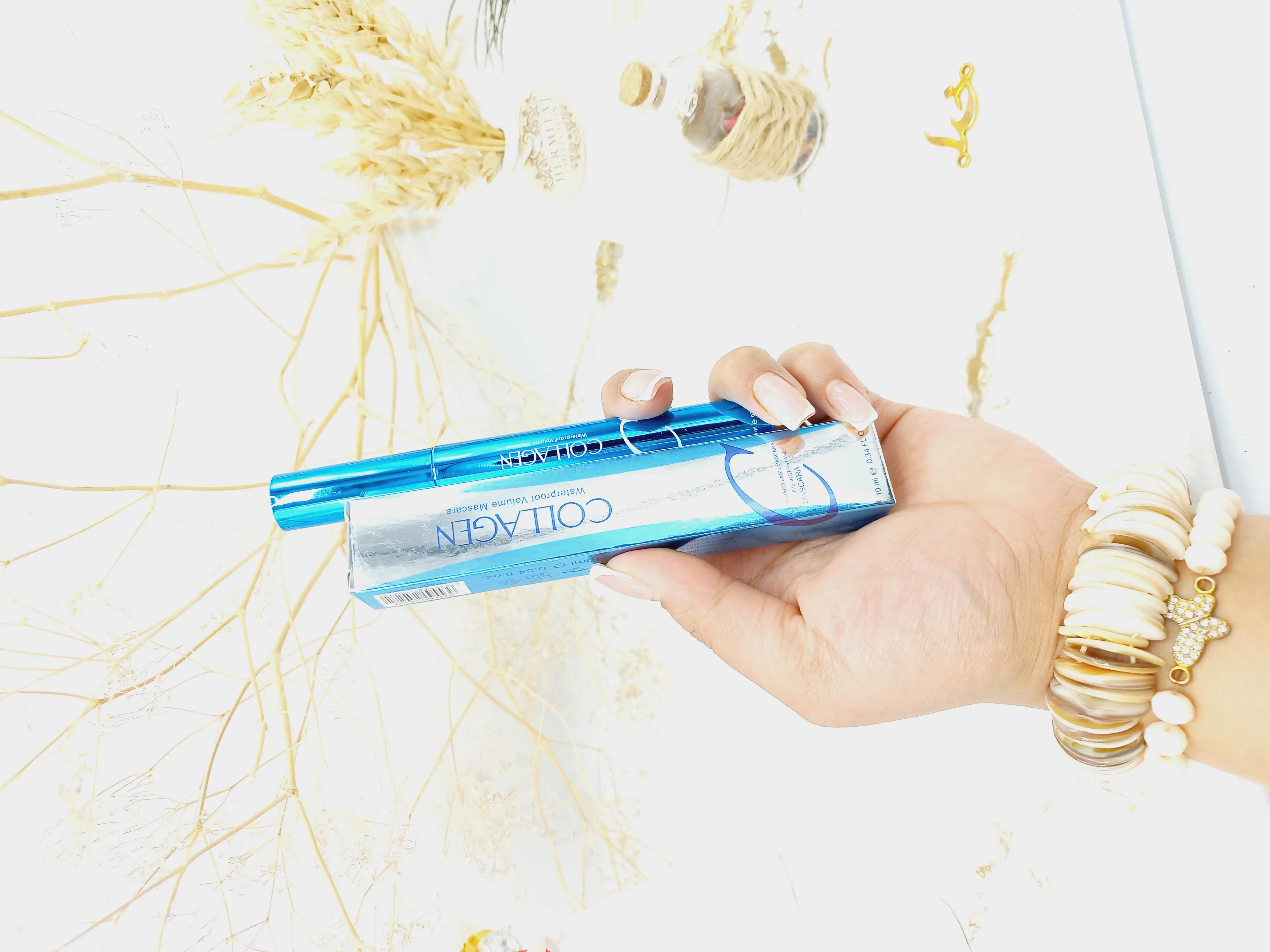 ریمل حجم دهنده و ضد آب برند کلاژن COLLAGEN کد HL027