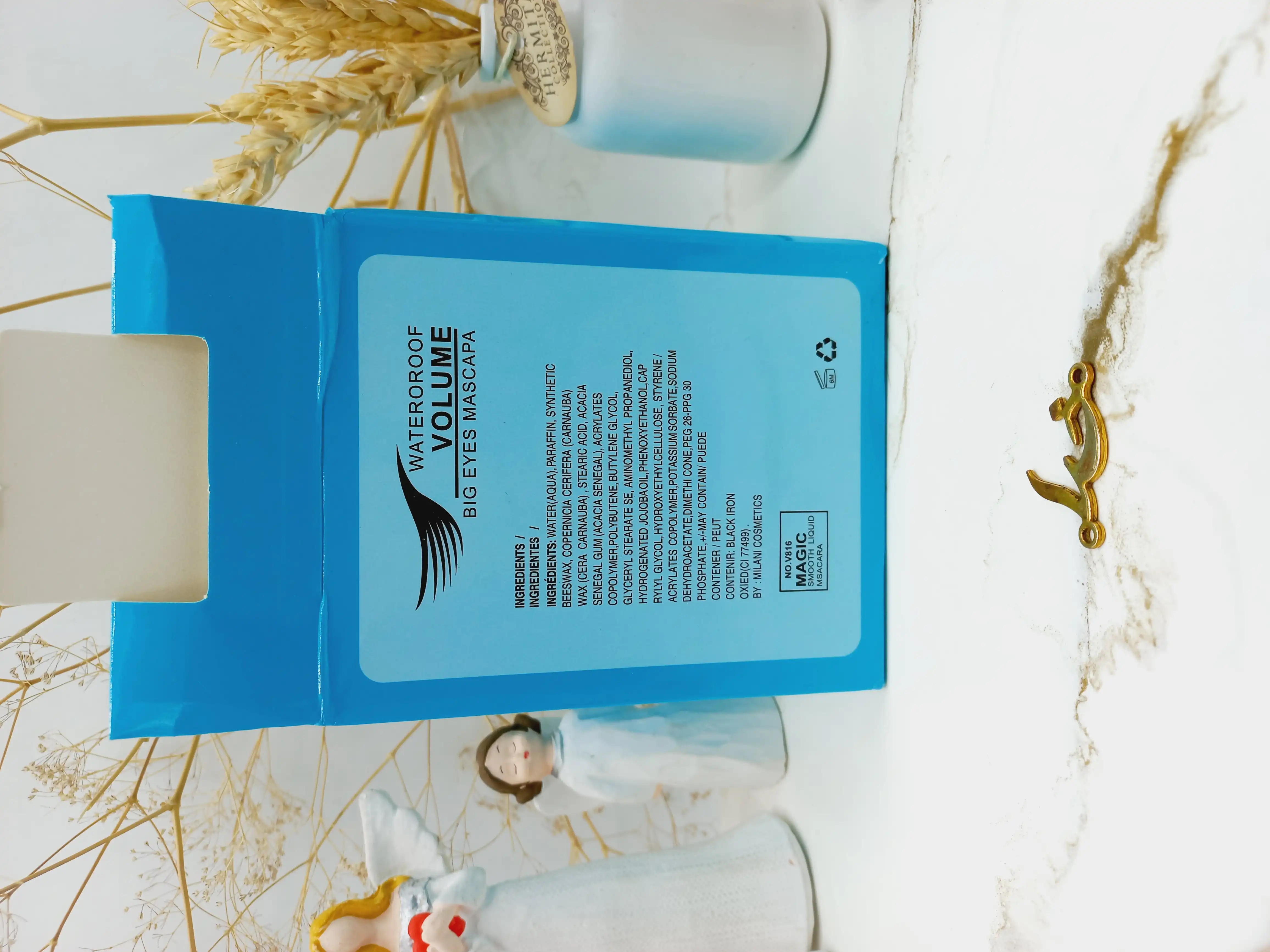 ریمل حجم دهنده و بلند کننده و ضد آب با کیفیت کد 816