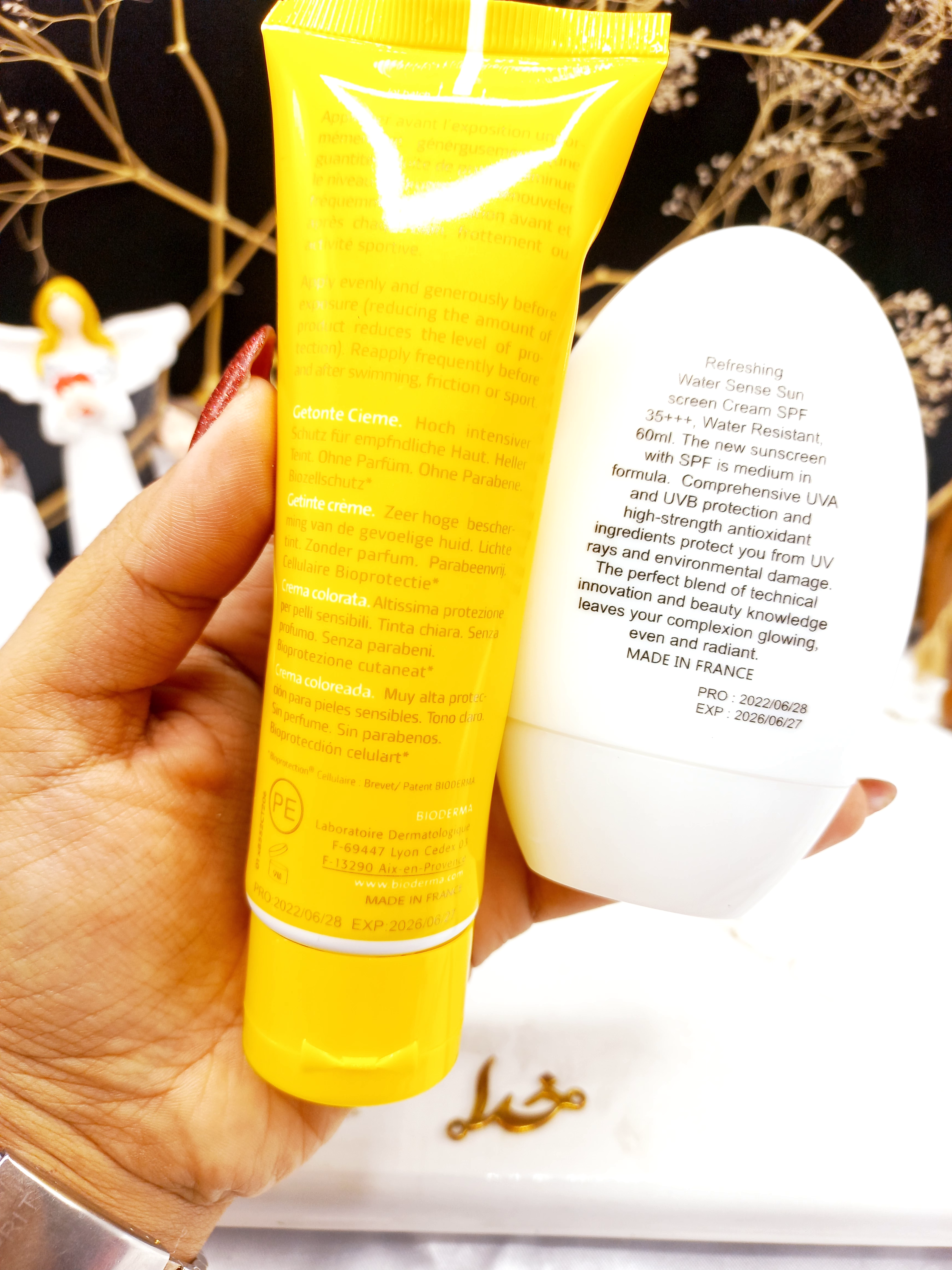 پک دو قلو ضد آفتاب بیودرما جعبه زرد کد 2301