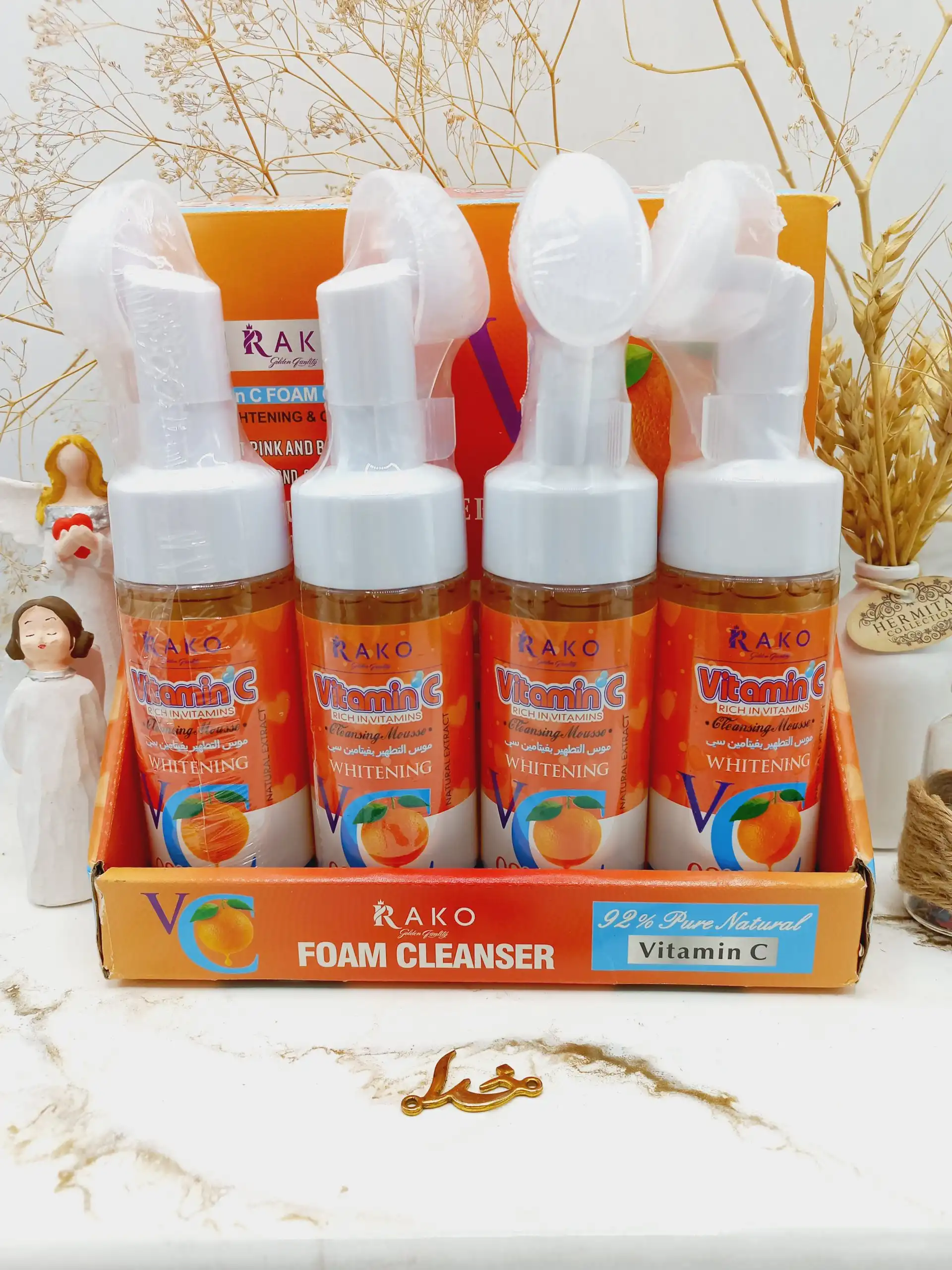 فوم ویتامین سی 92 درصد براش دار راکو RAKO کد RK984