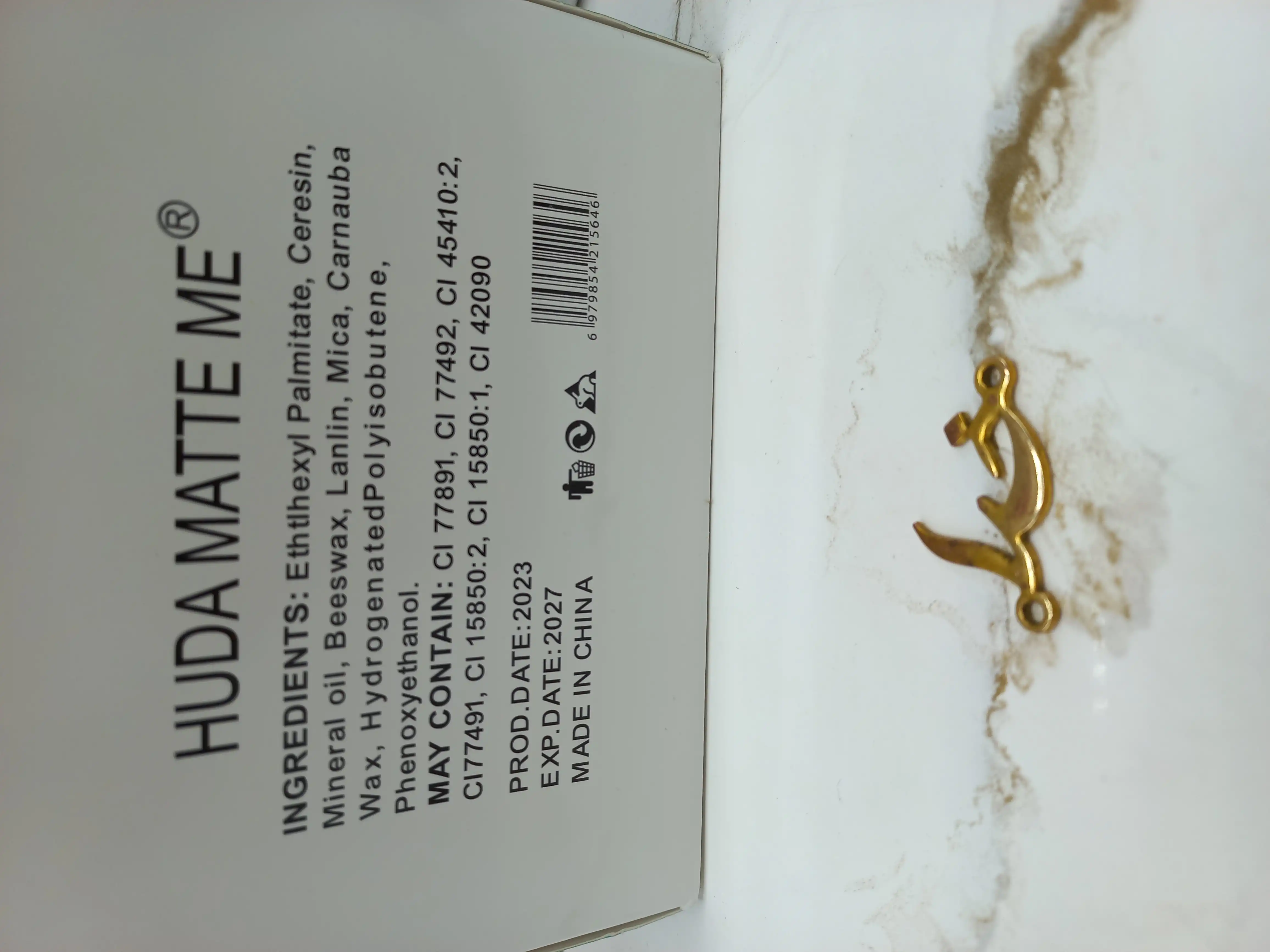 برق لب هدی مات می HUDA MATTE Me کد X261