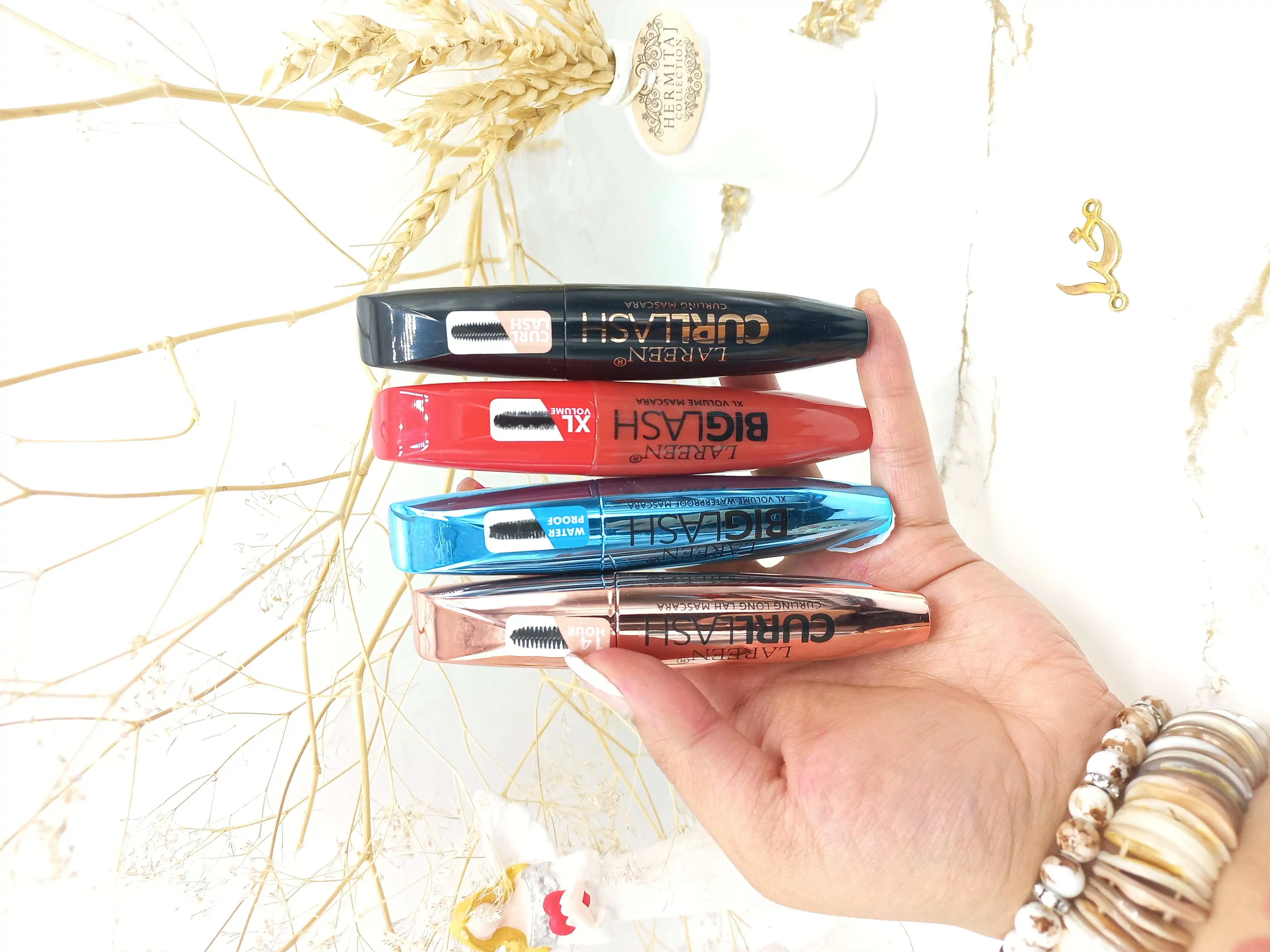 ریمل حجم‌ دهنده و ضدآب لارن LAREEN کد 5422