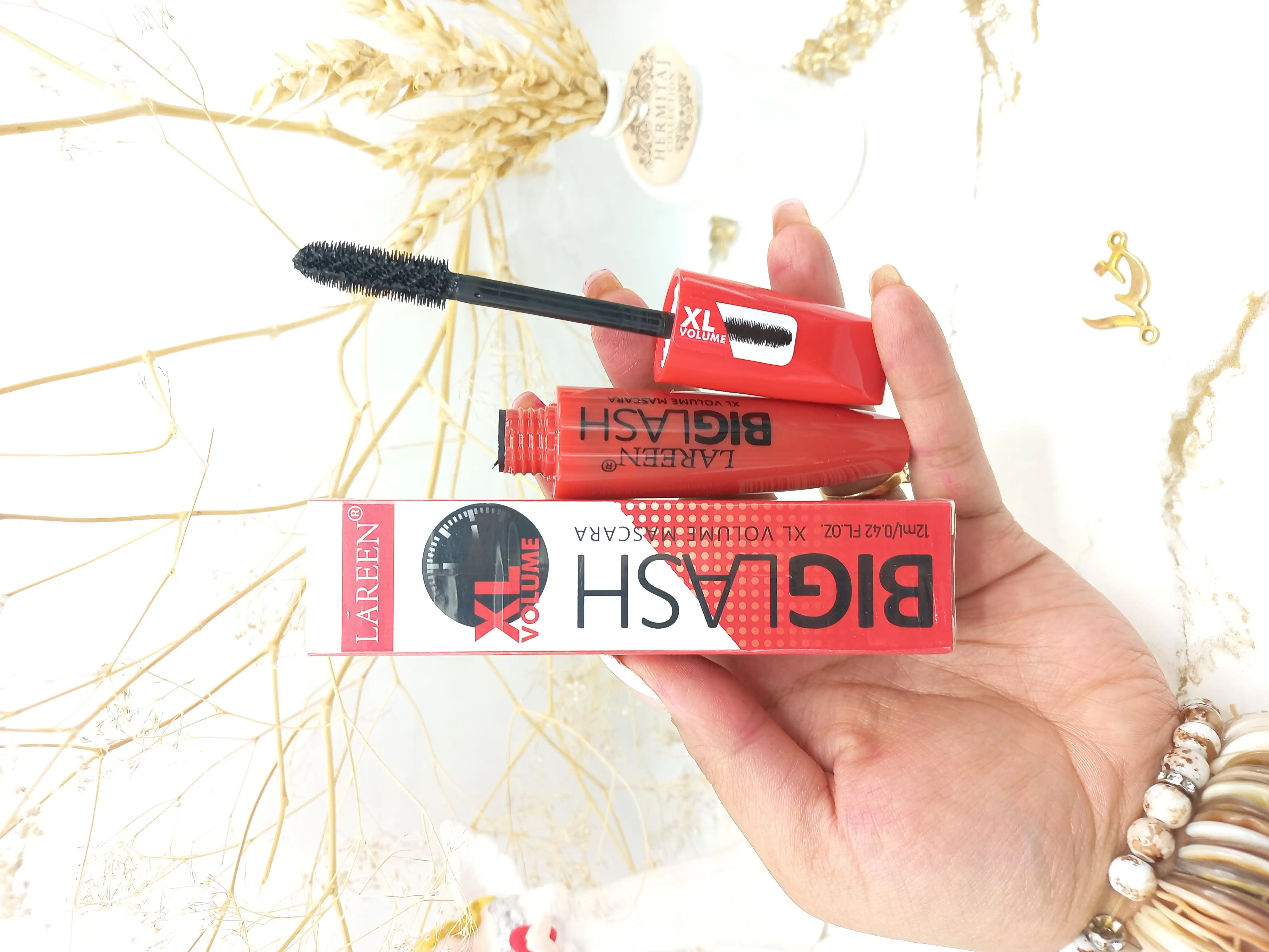 ریمل حجم‌ دهنده و ضدآب لارن LAREEN کد 5422