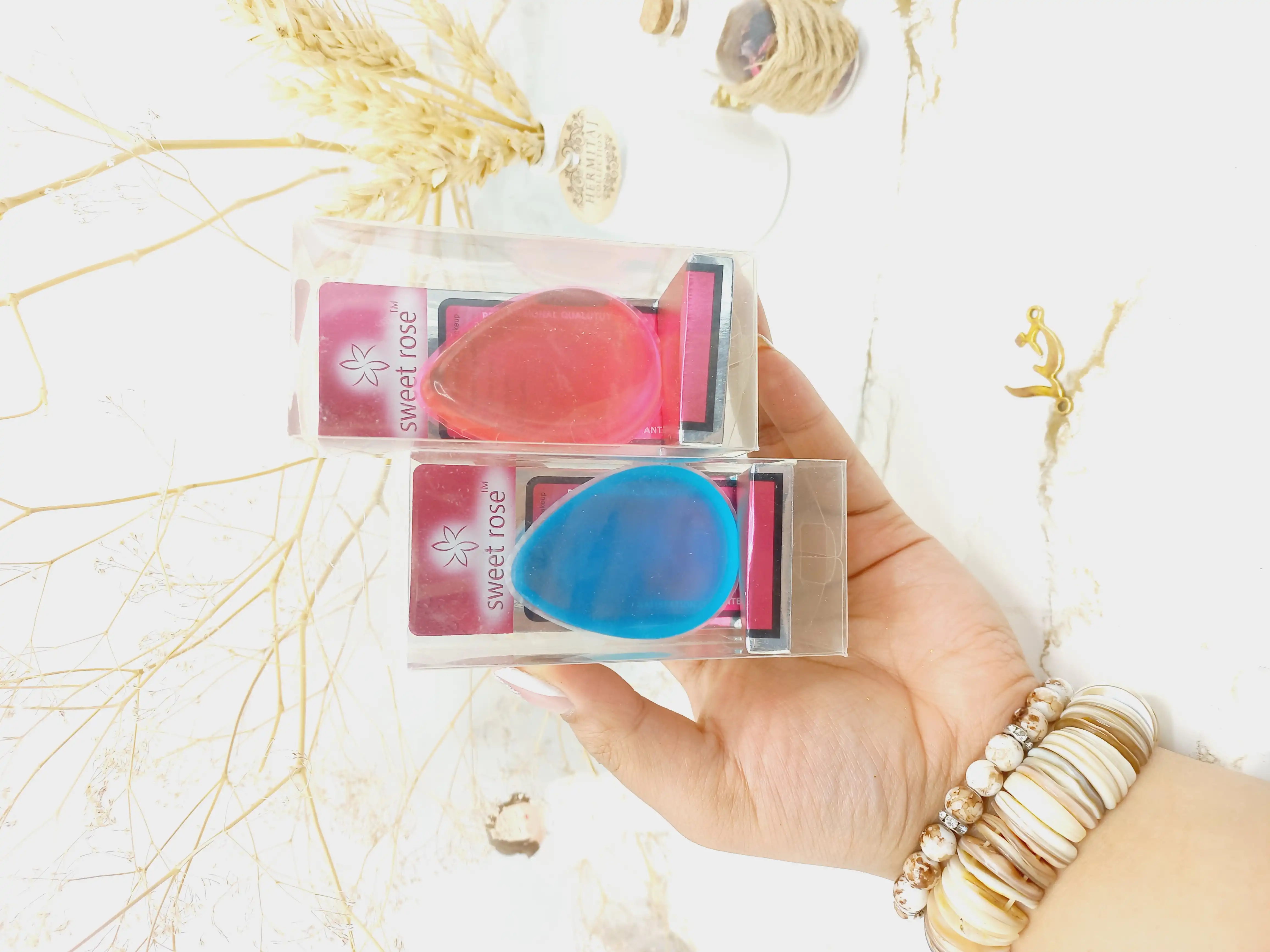 اسفنج ارایشی برند سیت رز SWEET ROSE