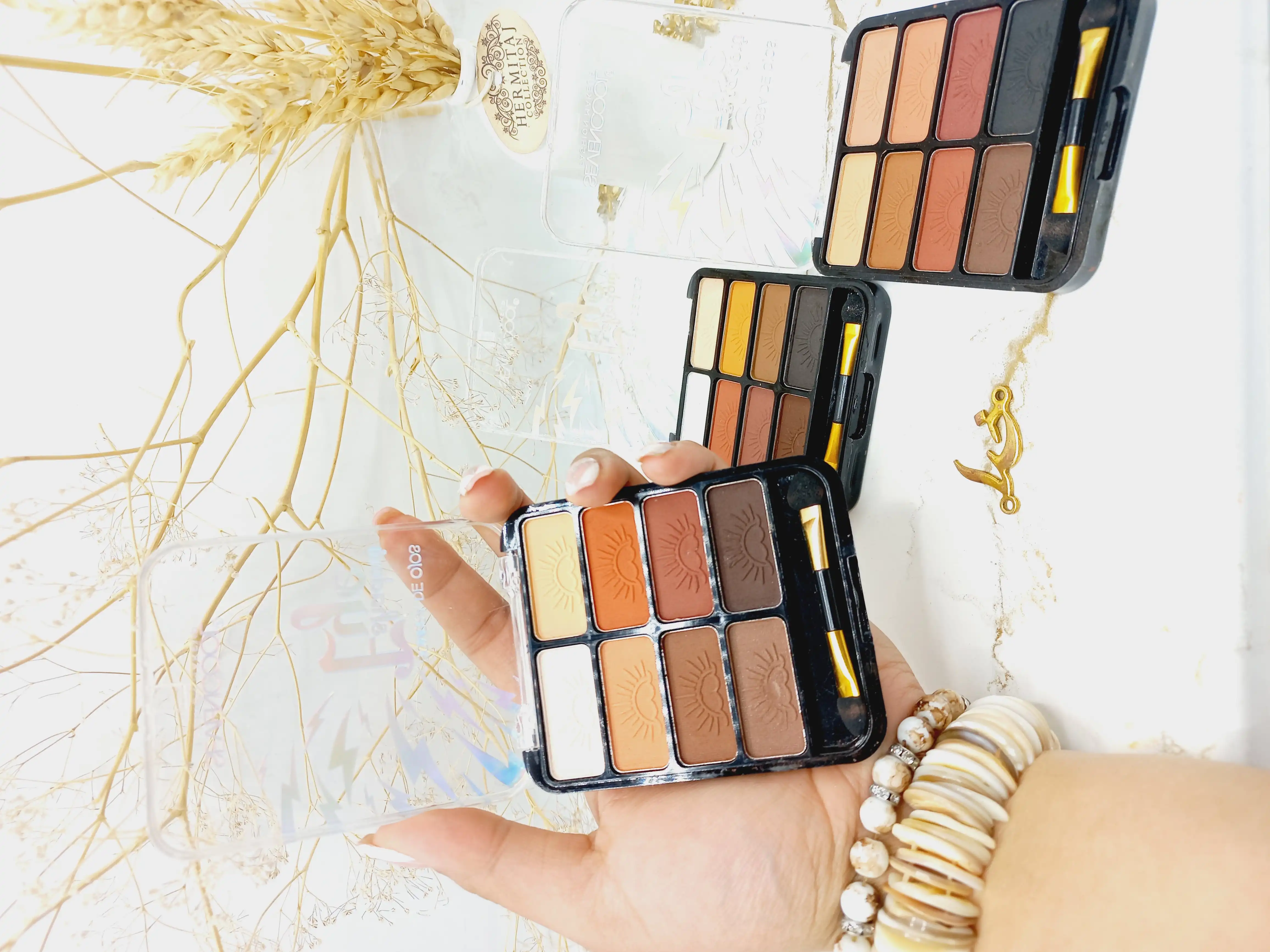 پالت سایه 8 رنگ برند سون کول SEVEN COOL کد 6808