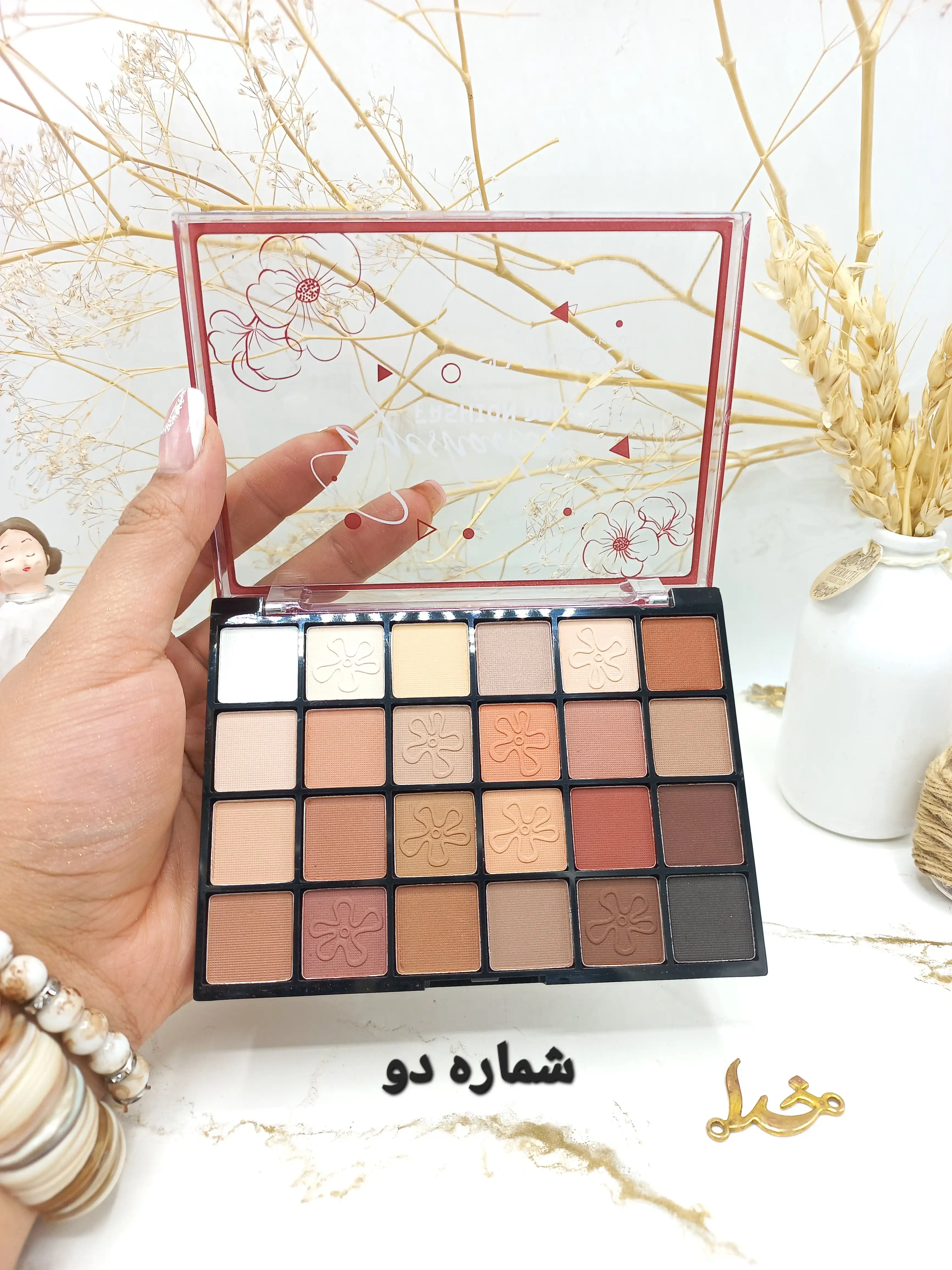 پالت سایه 24 رنگ برند سون کول SEVEN COOL کد 6789