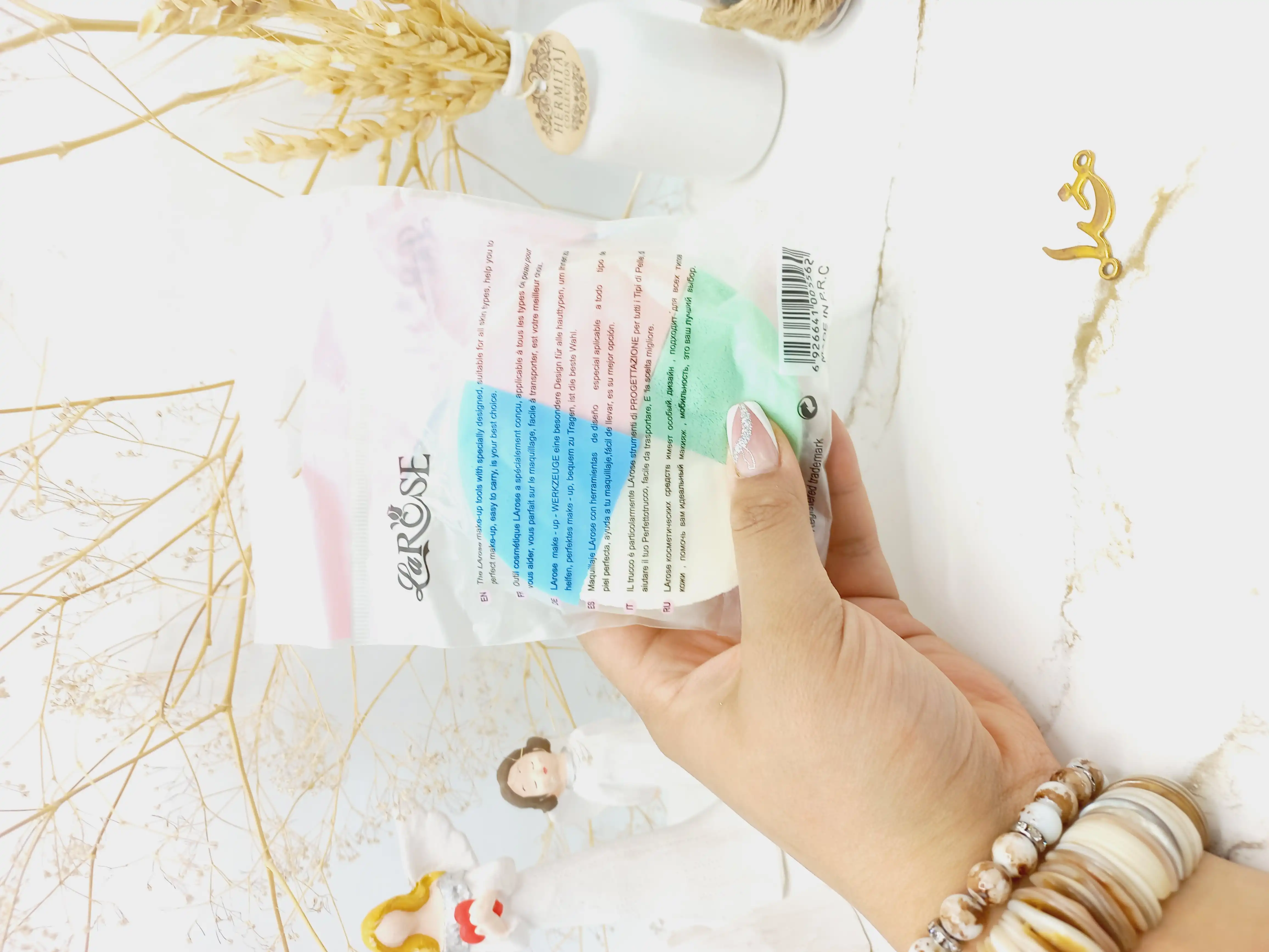 پد مثلثی 4 تیکه برند لارز LAROSE کد 5562