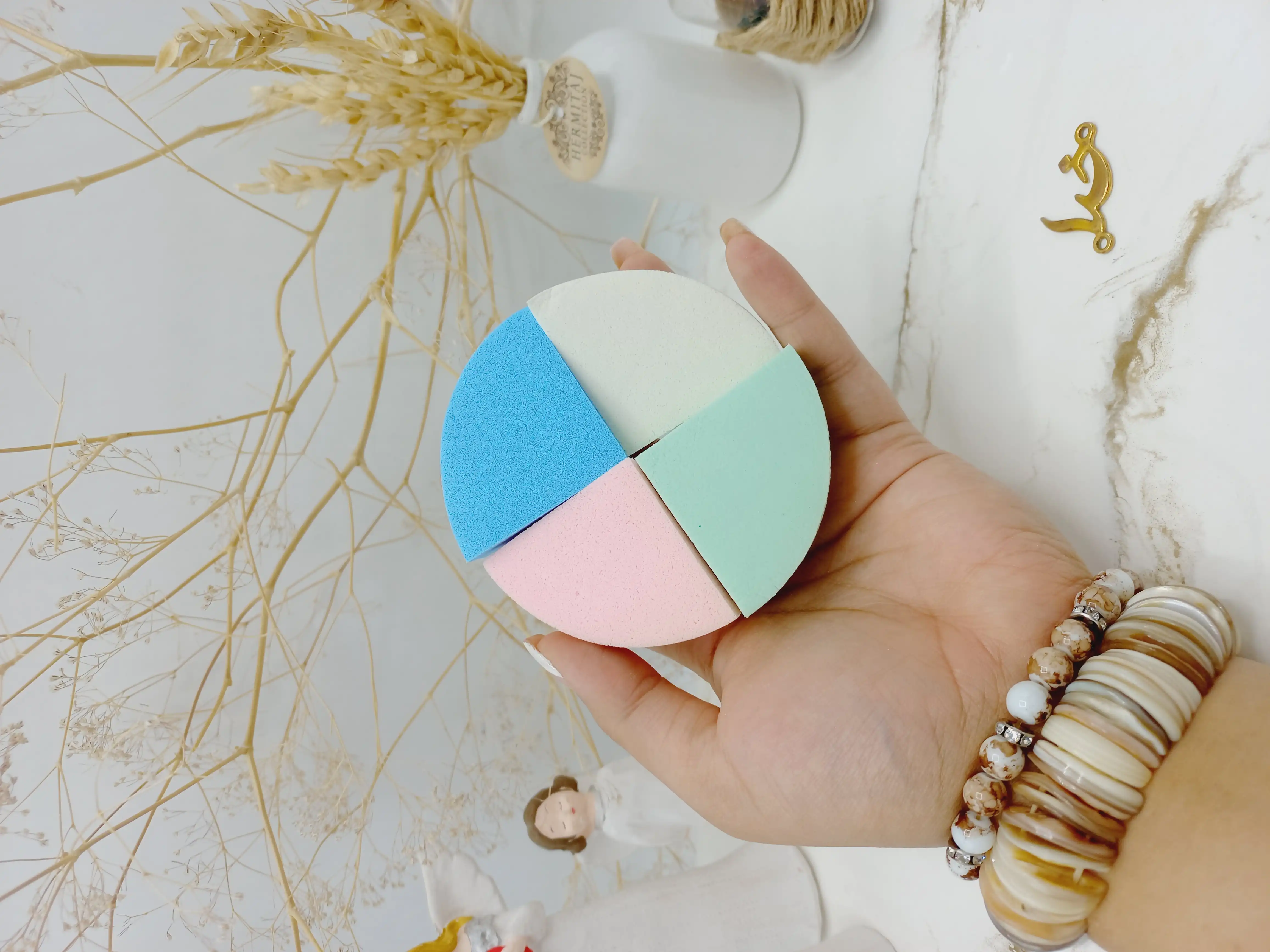 پد مثلثی 4 تیکه برند لارز LAROSE کد 5562