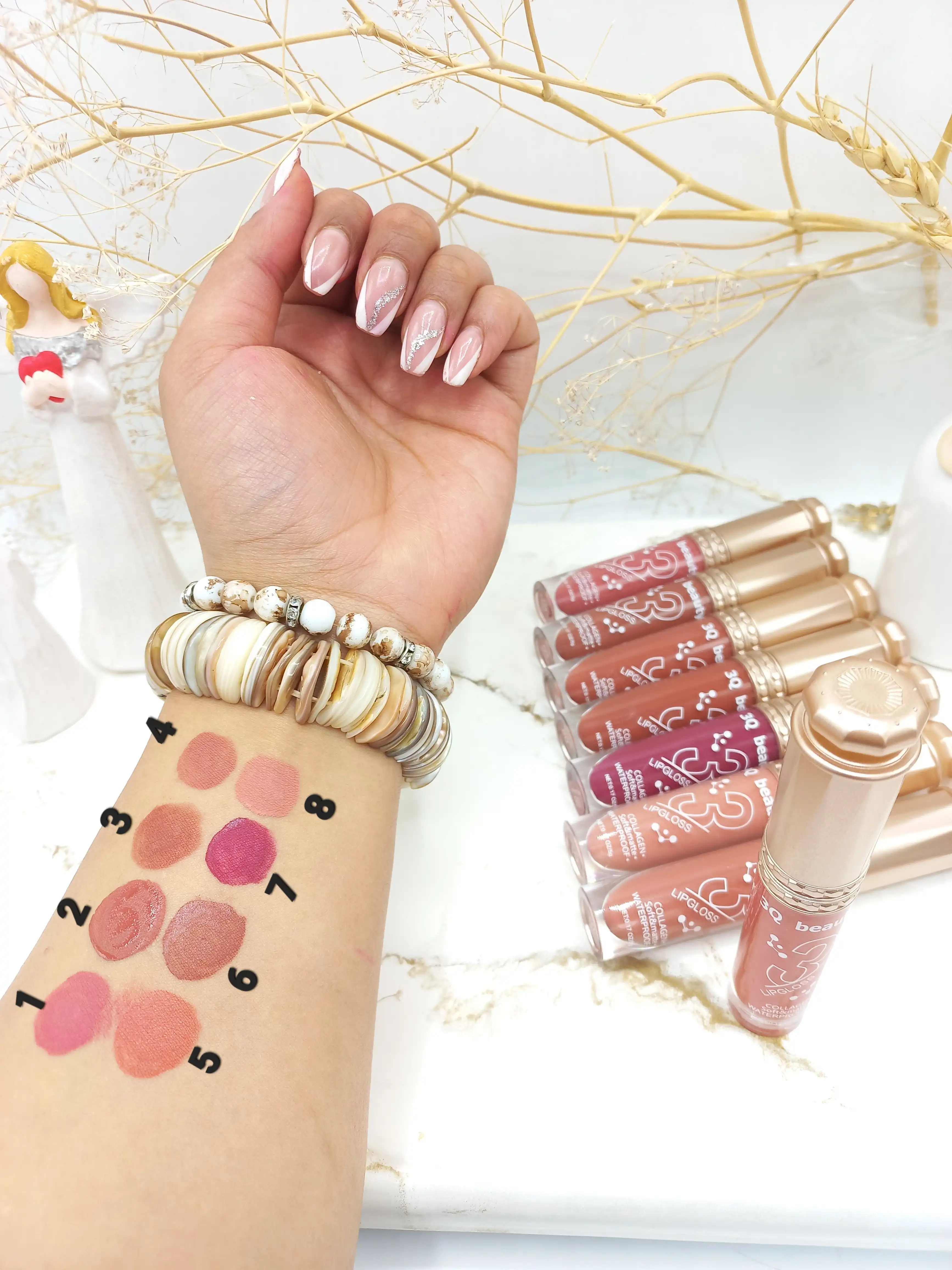 رژ مایع پرطرفدار مات 3Q BEAUTY کد LP89655