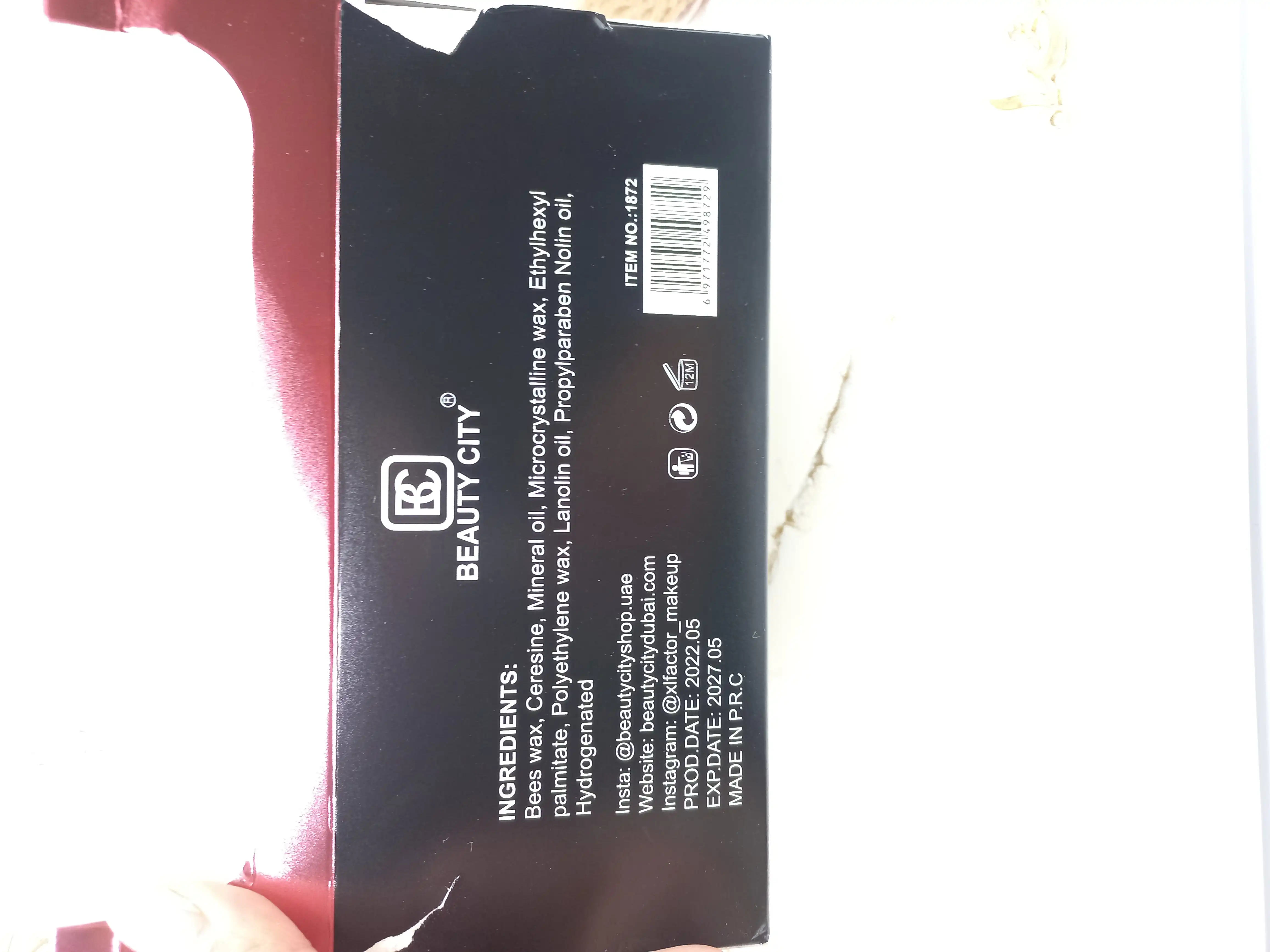 پک 6 تایی رژ لب جامد مات بیوتی سیتی BEAUTY CITY کد 1872