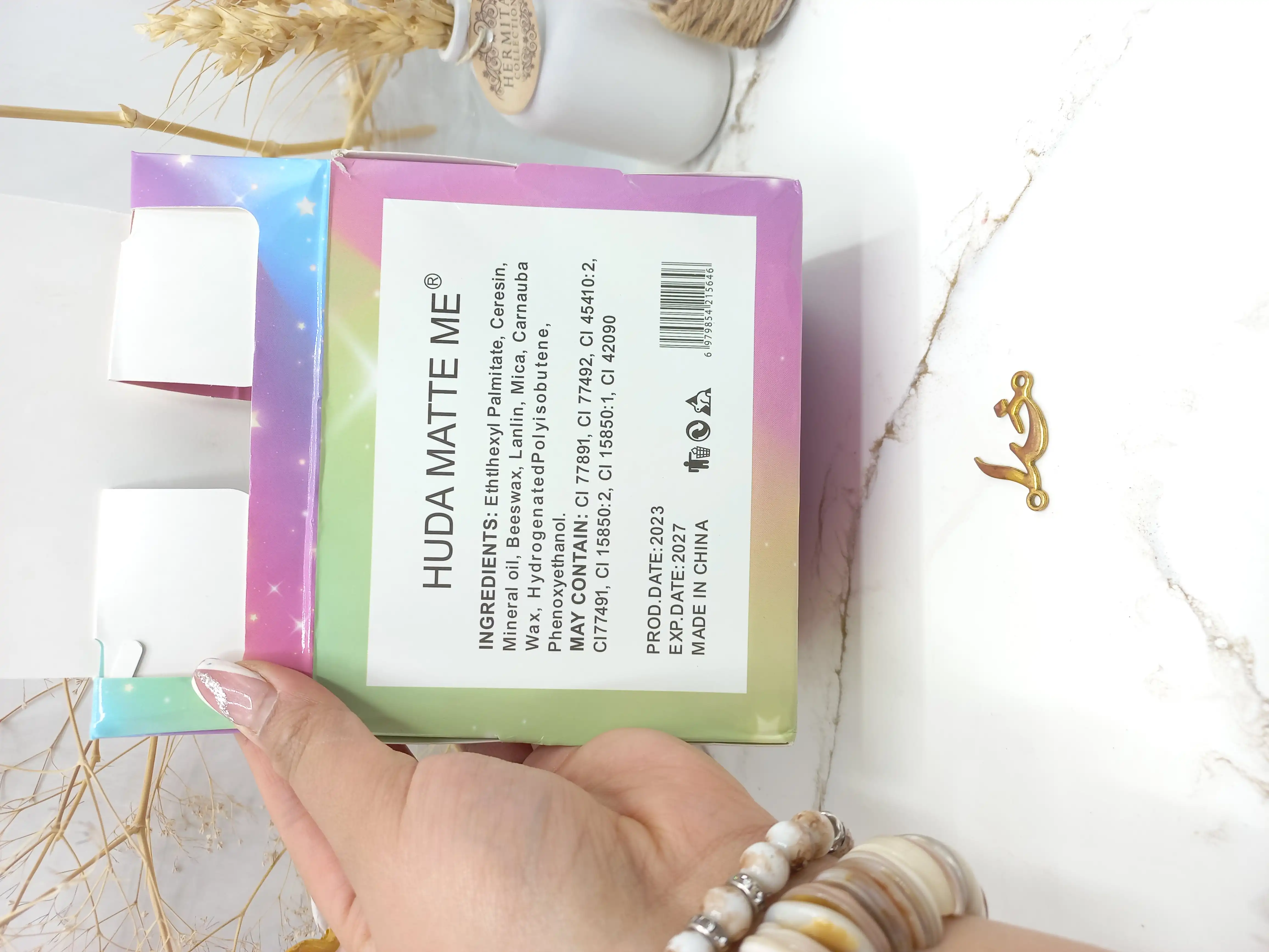 تینت لب طرح فیل هدی مات می HUDA MATTE ME کد 5640