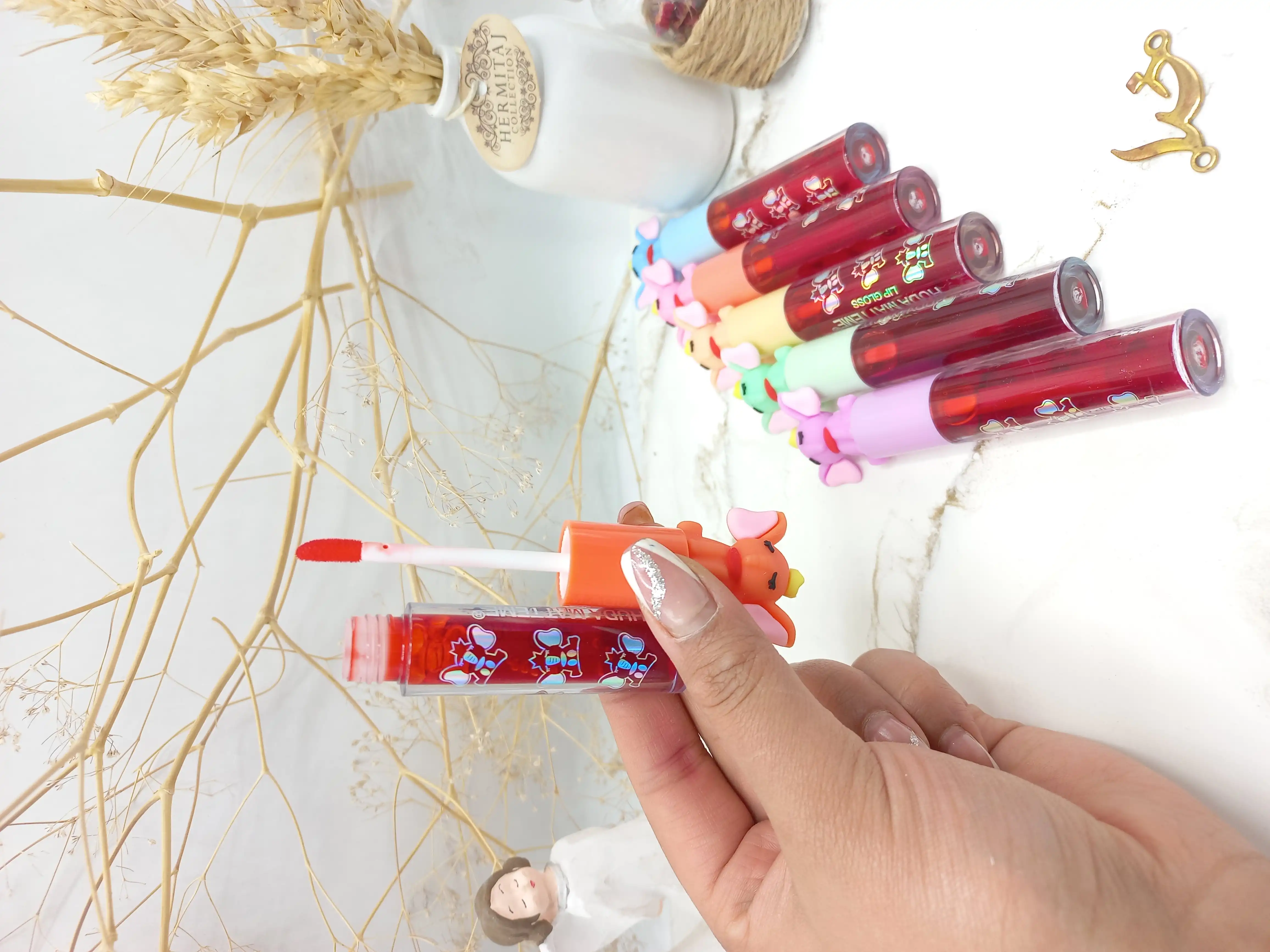 تینت لب طرح فیل هدی مات می HUDA MATTE ME کد 5640