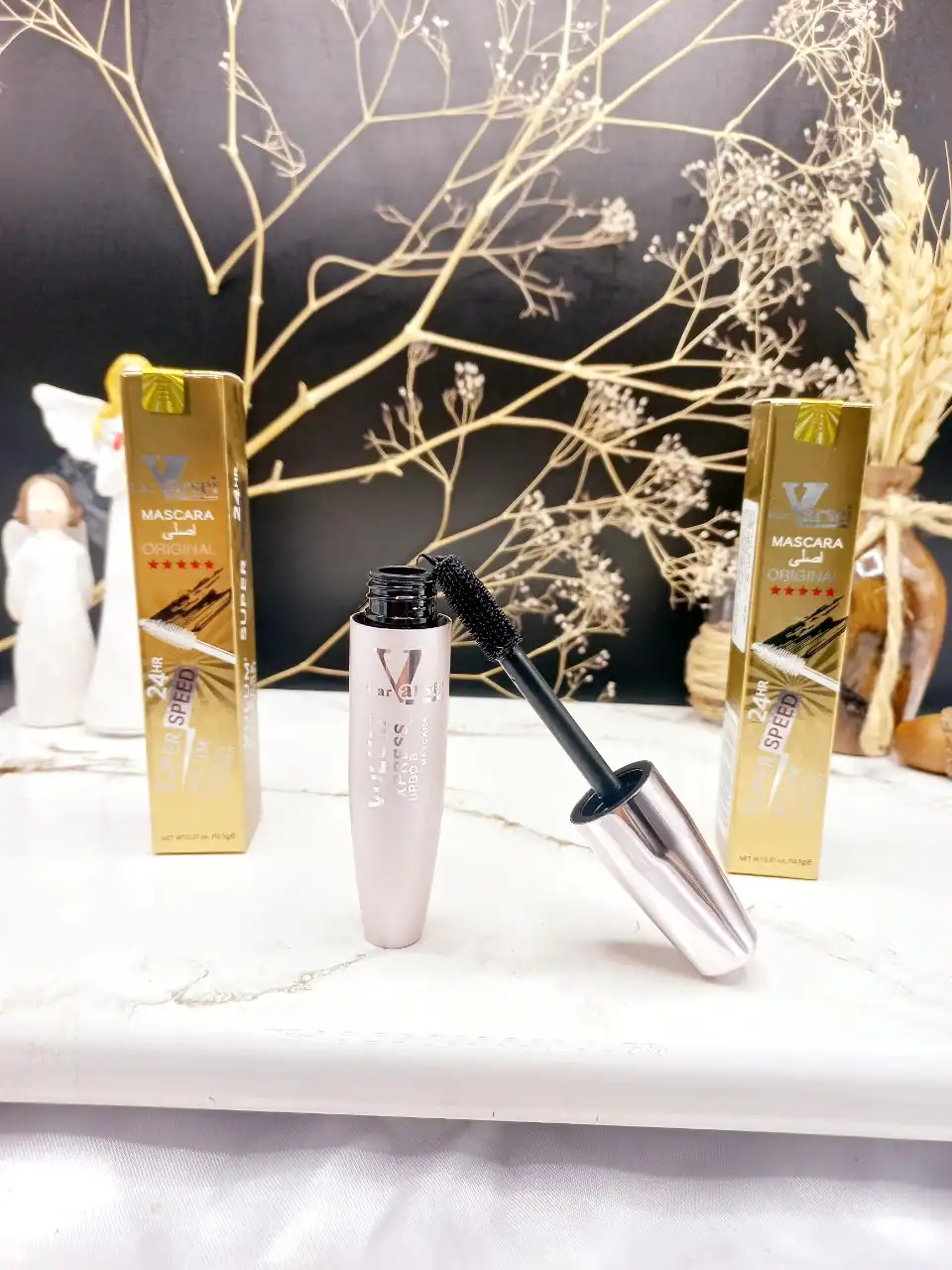 ریمل حجم دهنده و پرپشت کننده ورسای کیفیت اصلی (ضدآب) کد M009