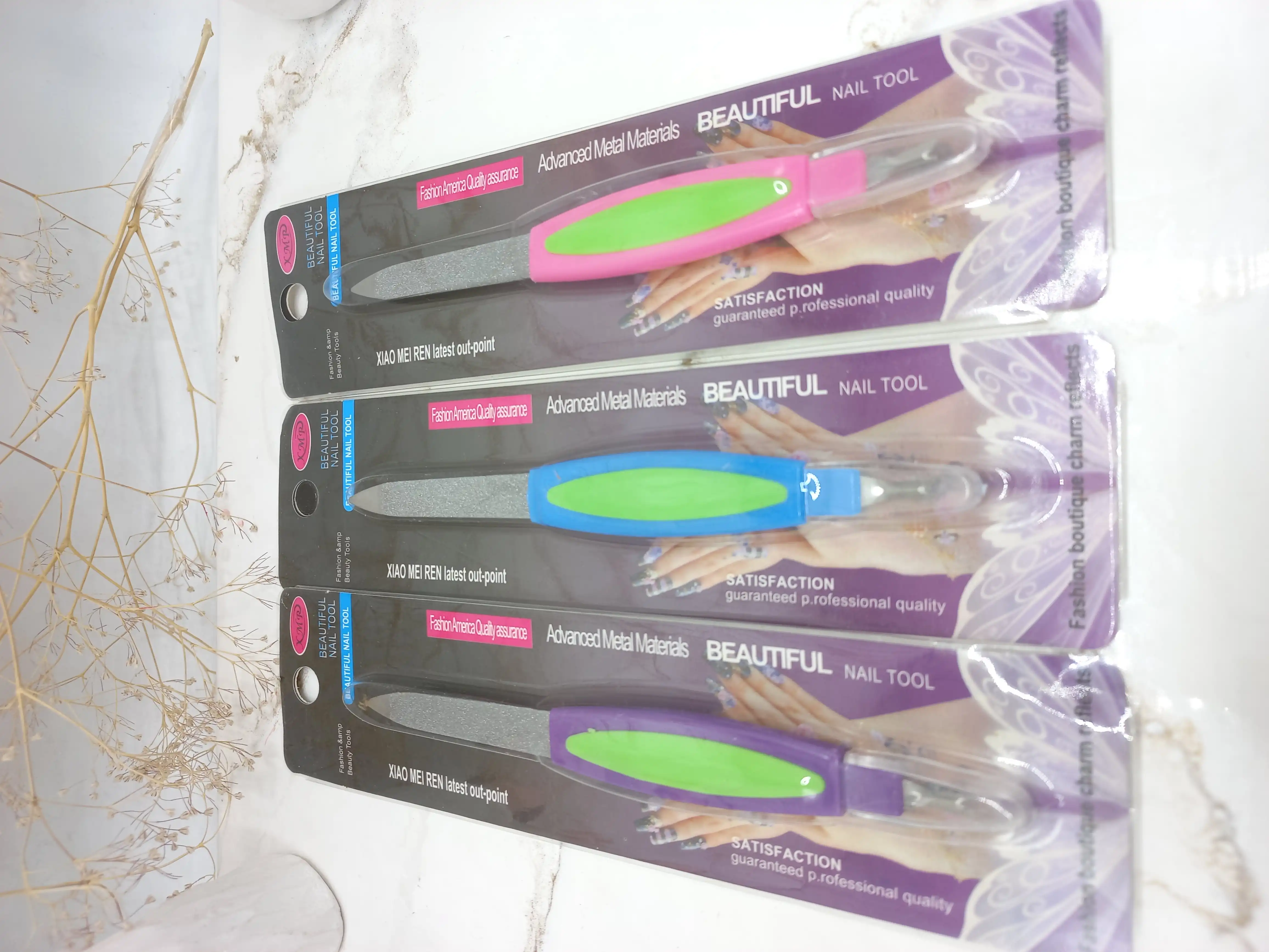 سوهان و گوشه گیر ناخن بیوتی فول BEAUTIFUL جعبه (مشکی)