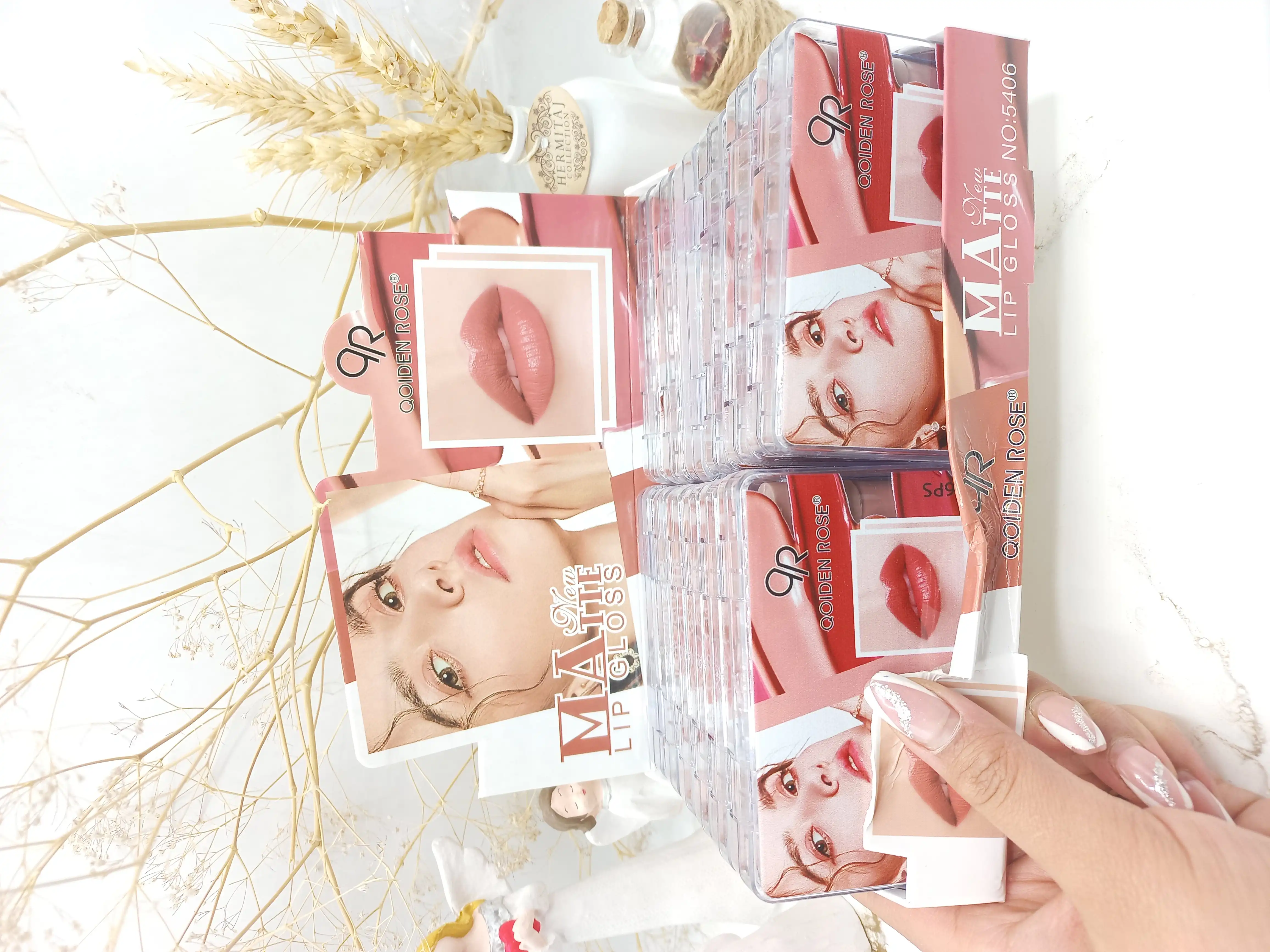 پک رژ مایع 6 عددی گلدن رز GOLDEN ROSE کد 1066